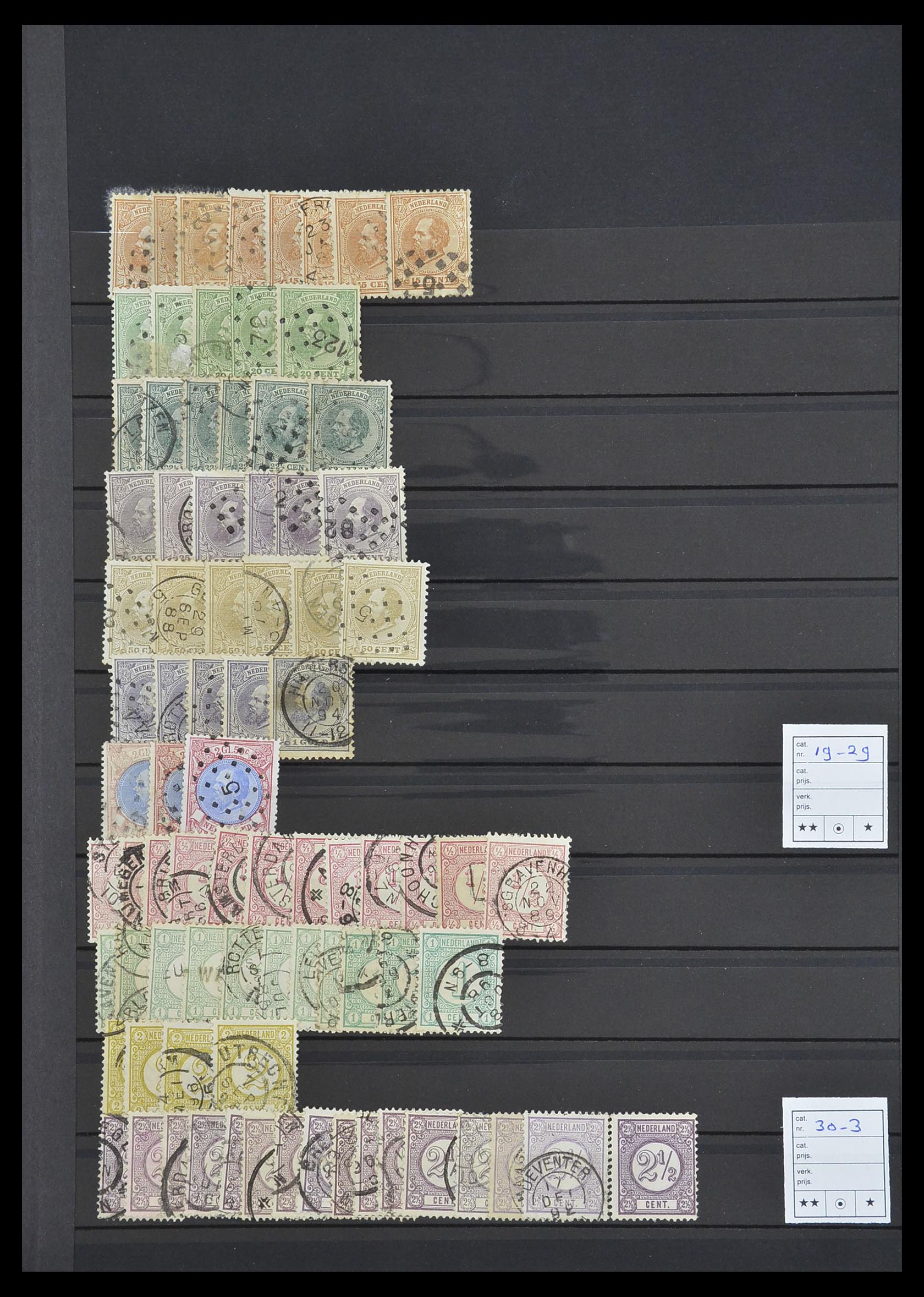 33940 003 - Postzegelverzameling 33940 Nederland en overzeese gebiedsdelen 1852-1