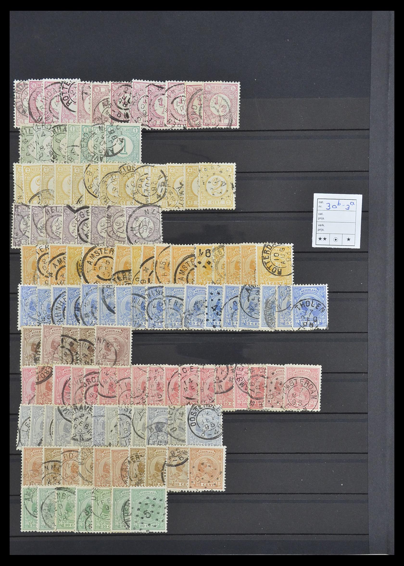 33940 004 - Postzegelverzameling 33940 Nederland en overzeese gebiedsdelen 1852-1