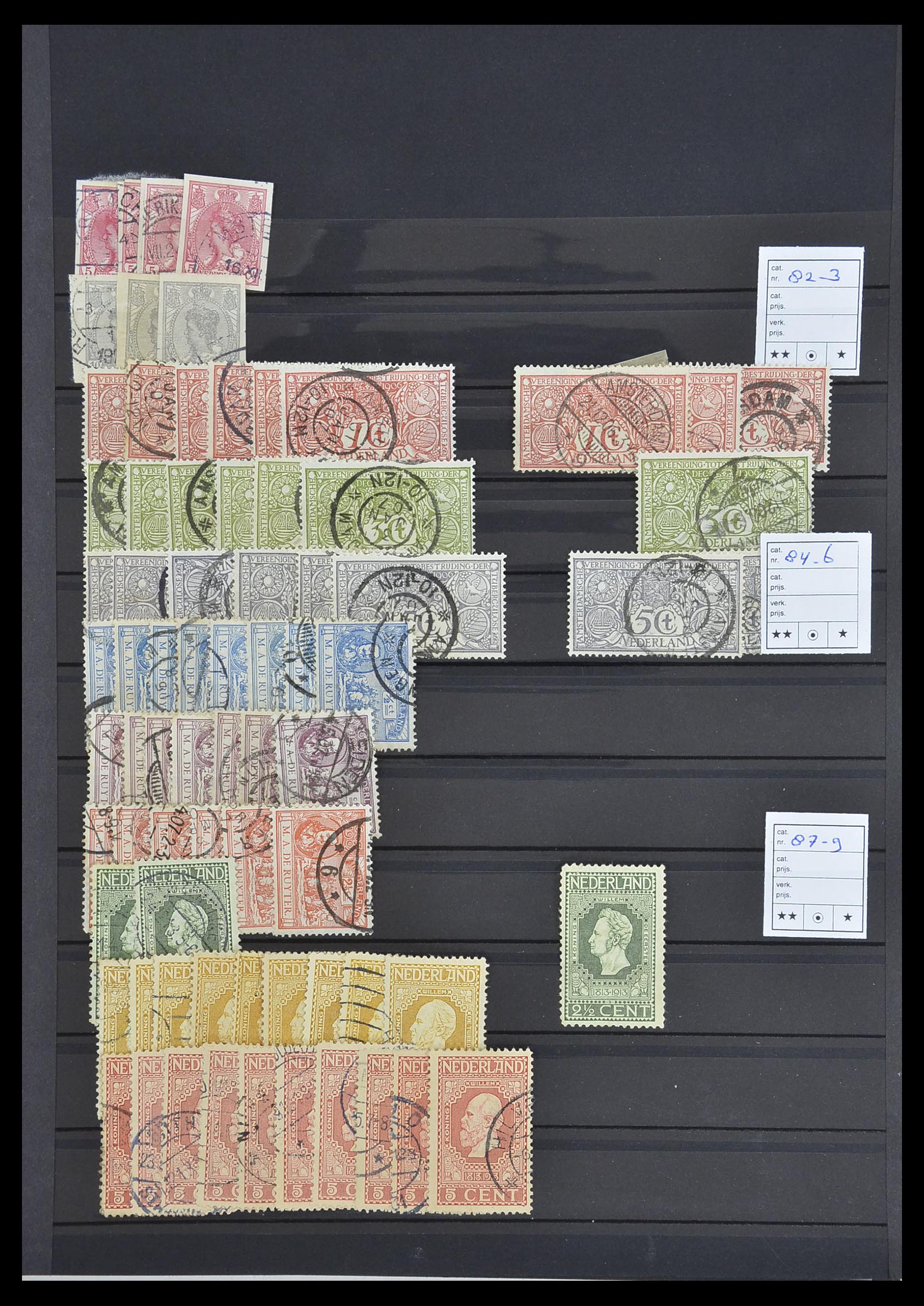 33940 009 - Postzegelverzameling 33940 Nederland en overzeese gebiedsdelen 1852-1