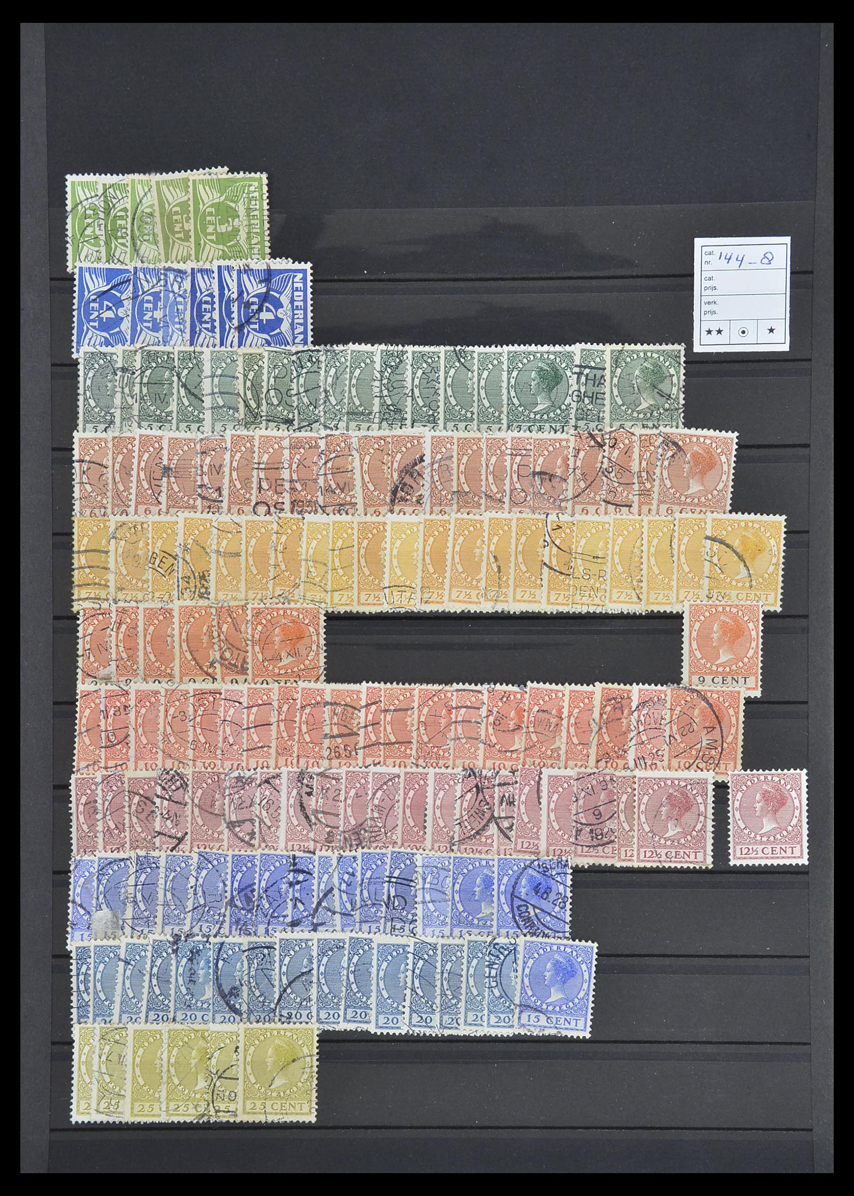 33940 015 - Postzegelverzameling 33940 Nederland en overzeese gebiedsdelen 1852-1