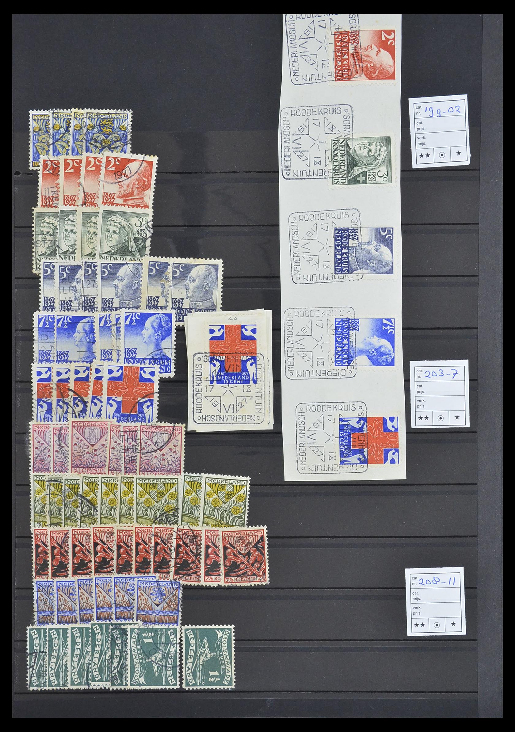 33940 020 - Postzegelverzameling 33940 Nederland en overzeese gebiedsdelen 1852-1