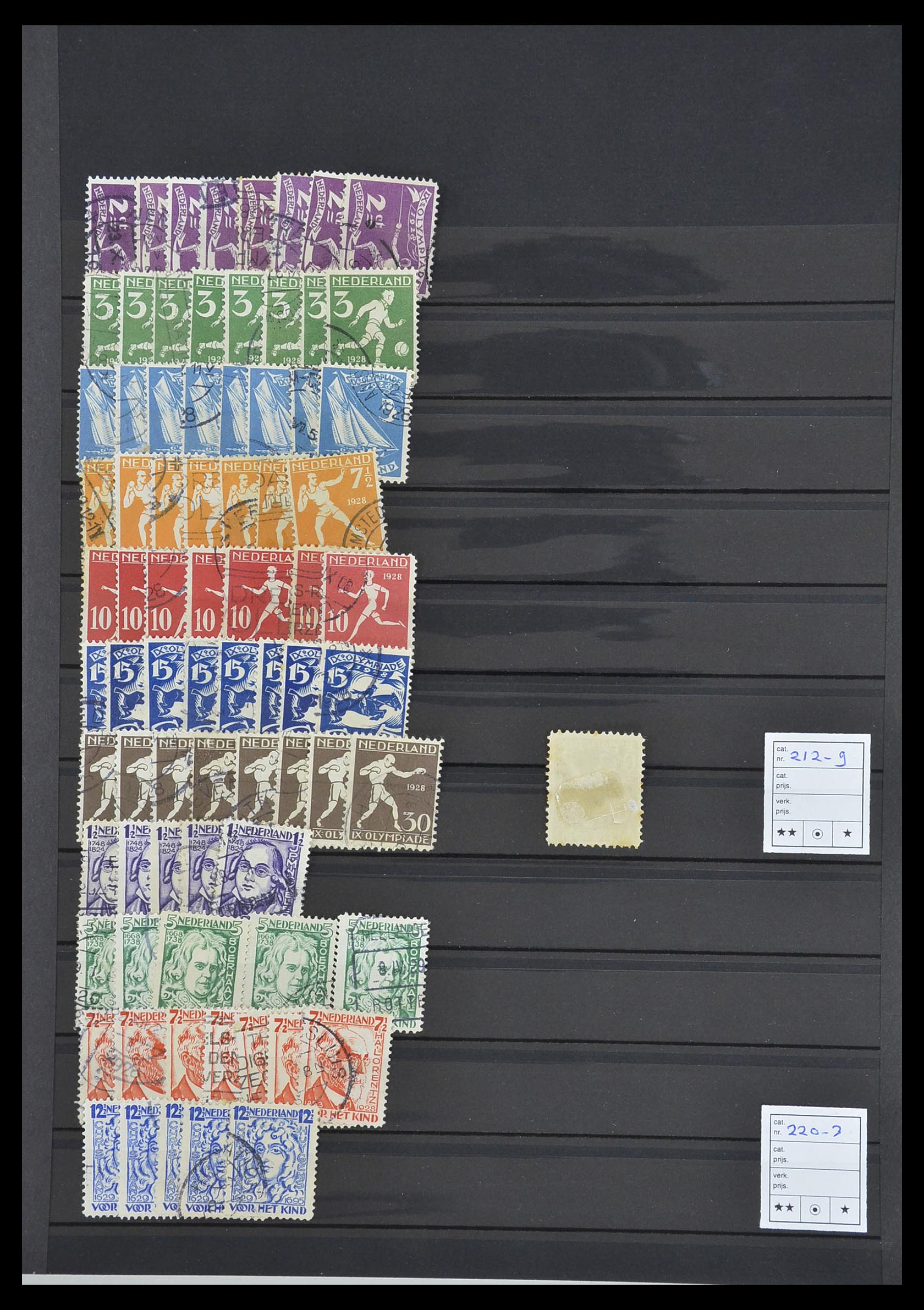33940 021 - Postzegelverzameling 33940 Nederland en overzeese gebiedsdelen 1852-1