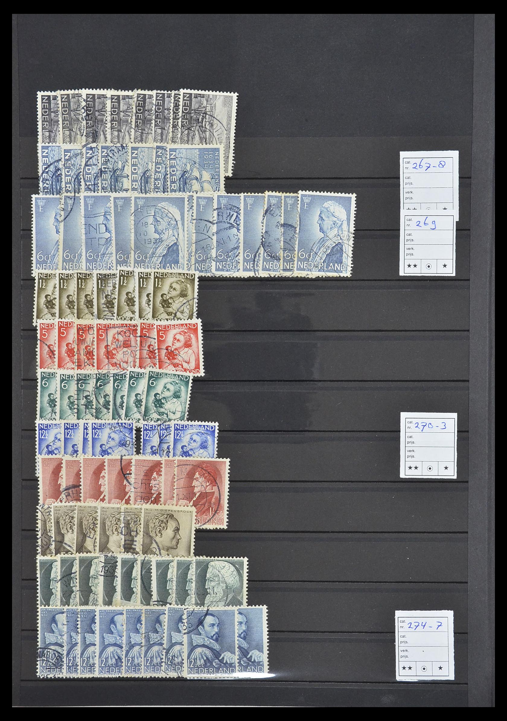 33940 026 - Postzegelverzameling 33940 Nederland en overzeese gebiedsdelen 1852-1