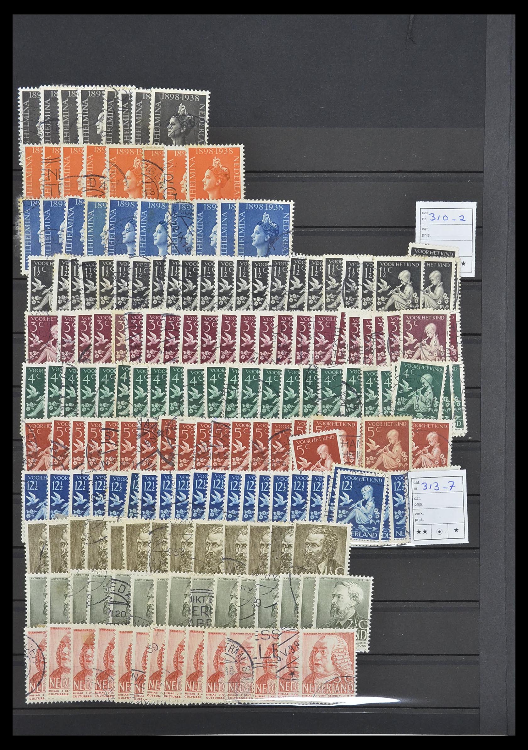 33940 030 - Postzegelverzameling 33940 Nederland en overzeese gebiedsdelen 1852-1
