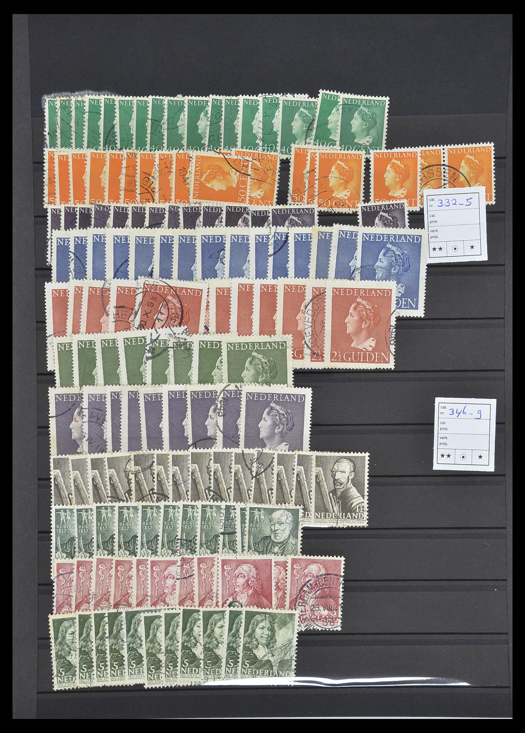 33940 033 - Postzegelverzameling 33940 Nederland en overzeese gebiedsdelen 1852-1