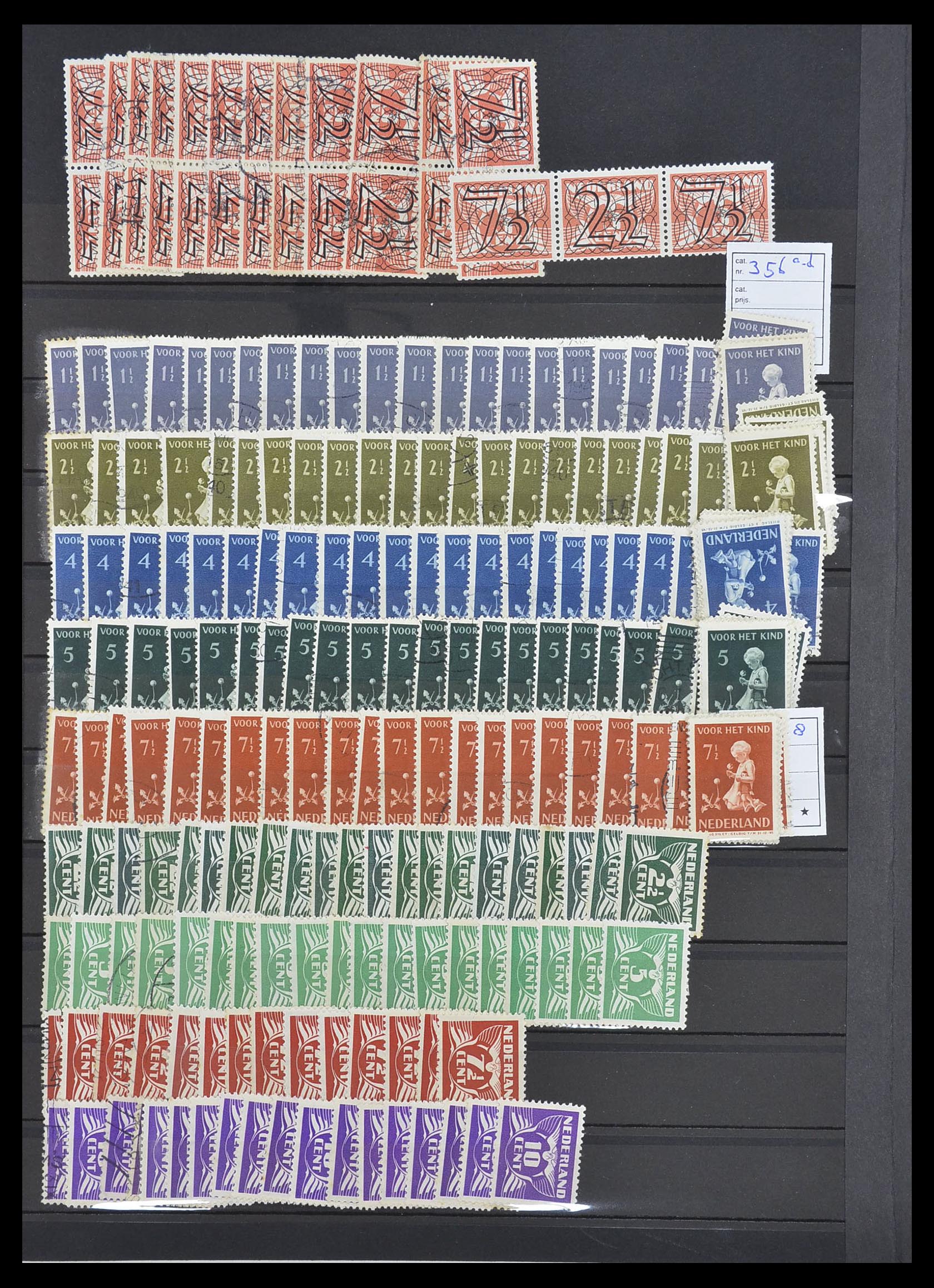 33940 038 - Postzegelverzameling 33940 Nederland en overzeese gebiedsdelen 1852-1