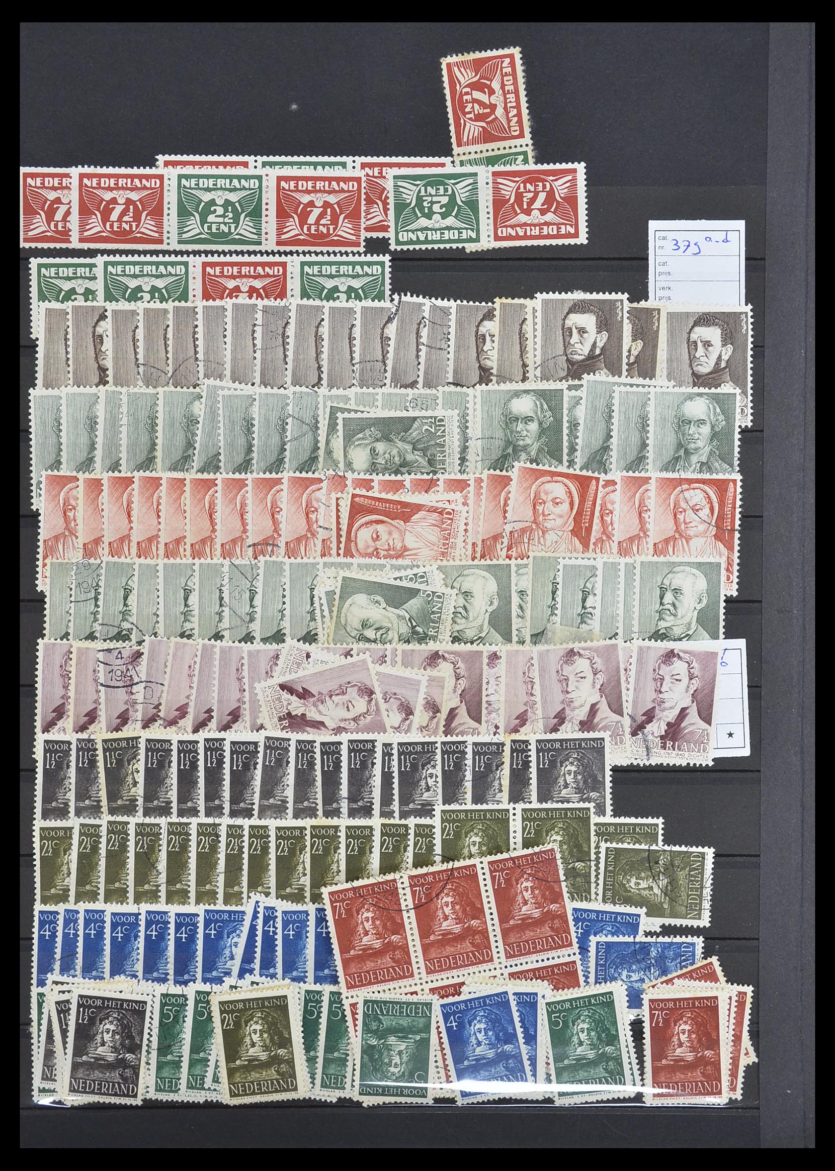 33940 041 - Postzegelverzameling 33940 Nederland en overzeese gebiedsdelen 1852-1