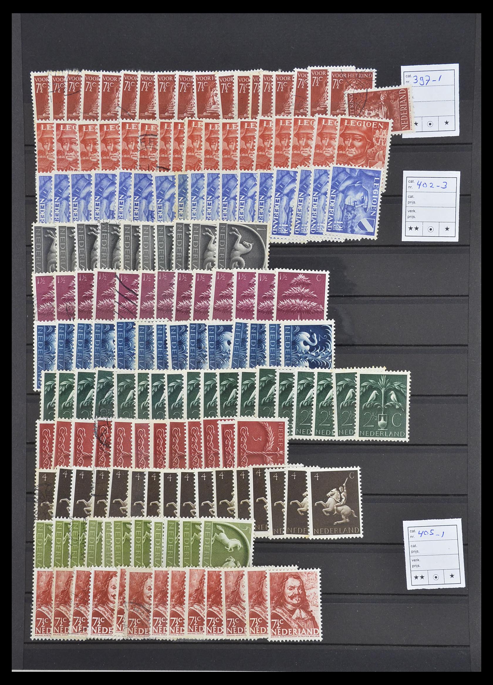 33940 048 - Postzegelverzameling 33940 Nederland en overzeese gebiedsdelen 1852-1