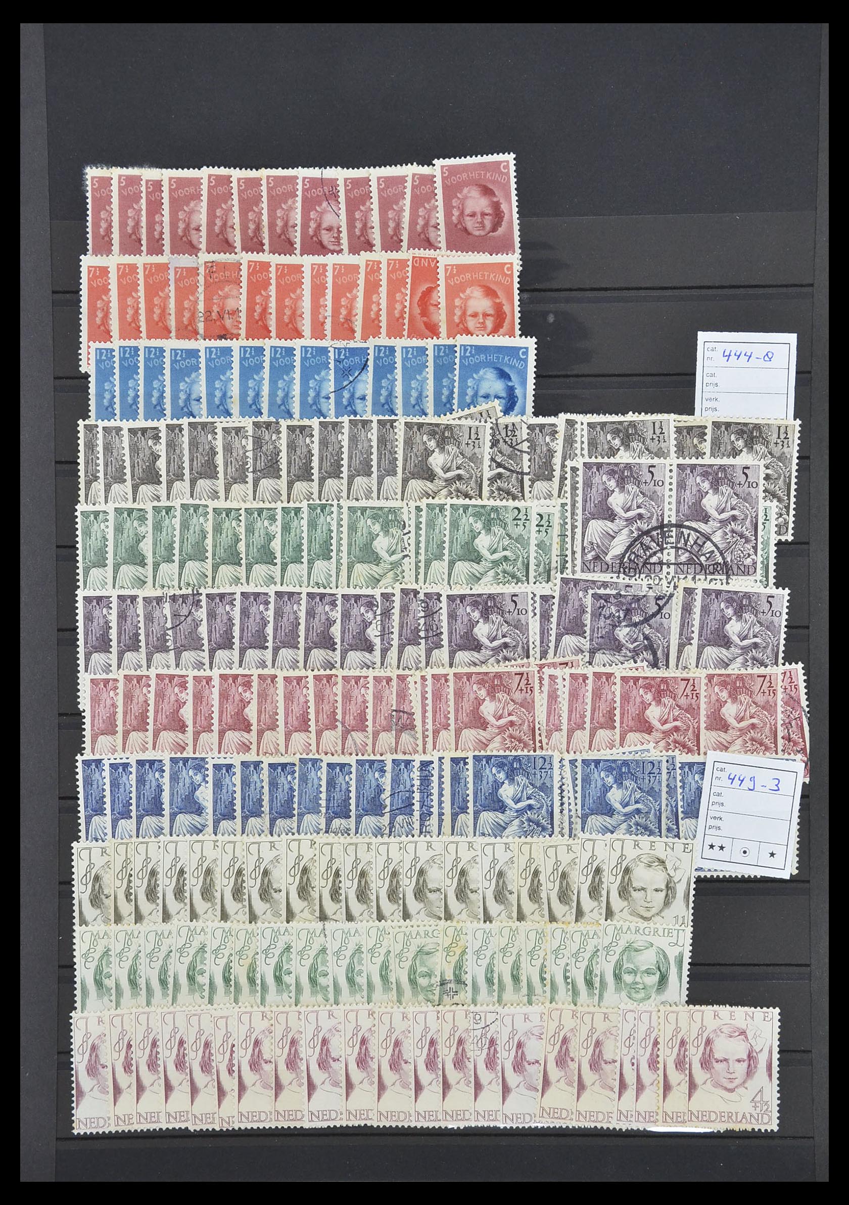 33940 052 - Postzegelverzameling 33940 Nederland en overzeese gebiedsdelen 1852-1