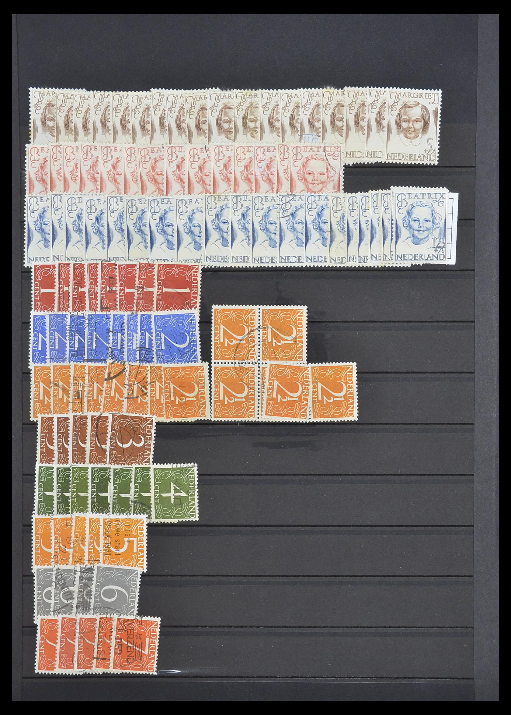 33940 053 - Postzegelverzameling 33940 Nederland en overzeese gebiedsdelen 1852-1