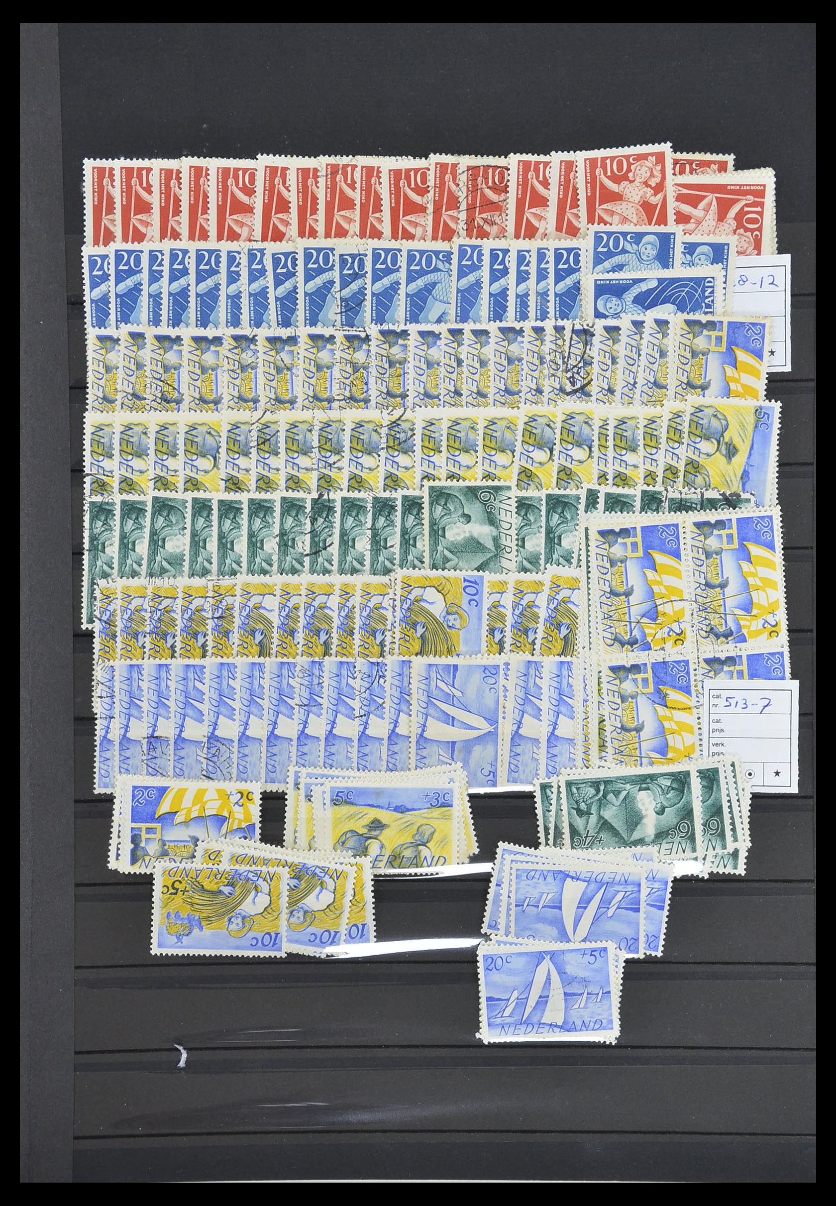 33940 058 - Postzegelverzameling 33940 Nederland en overzeese gebiedsdelen 1852-1