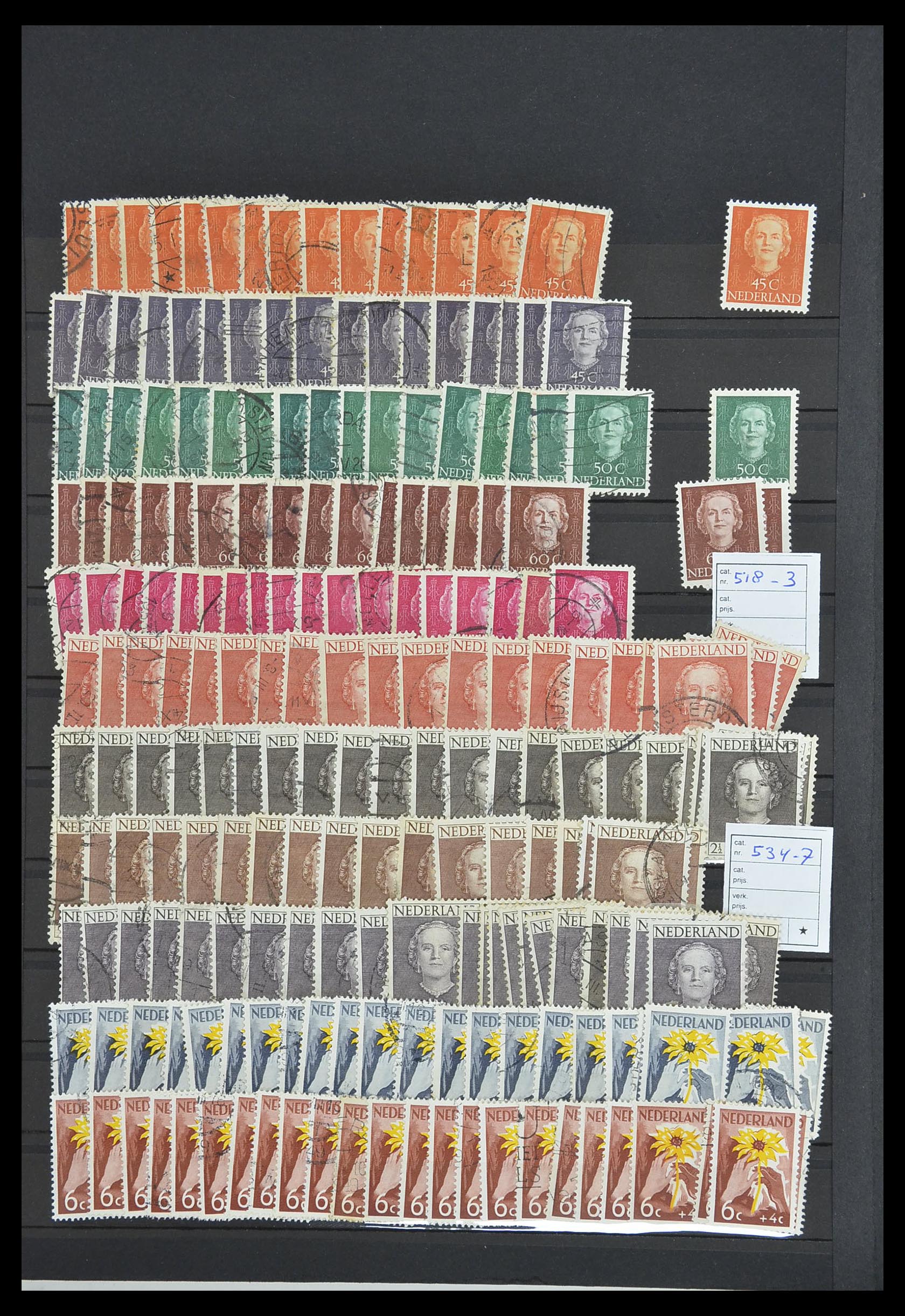 33940 060 - Postzegelverzameling 33940 Nederland en overzeese gebiedsdelen 1852-1
