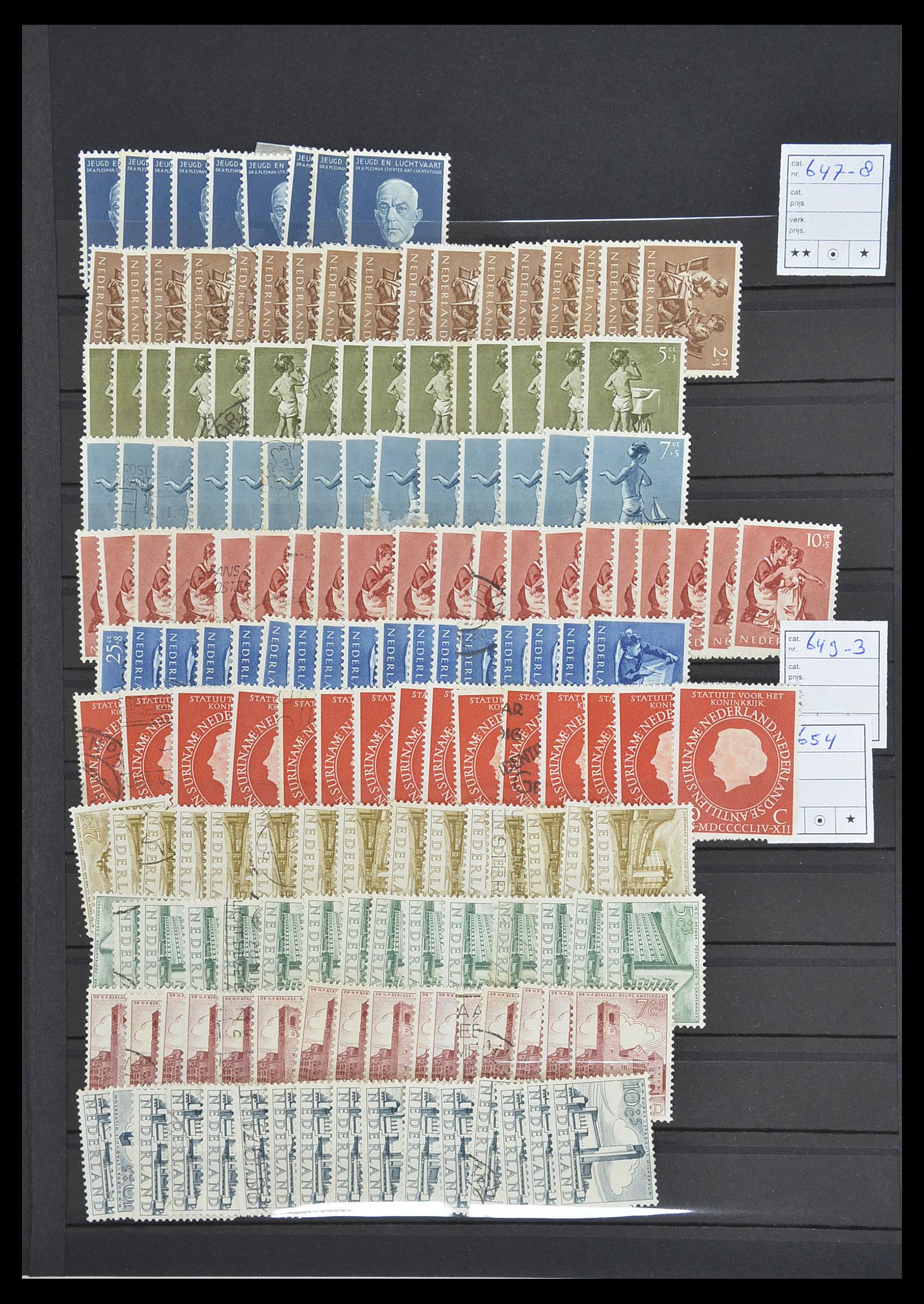 33940 071 - Postzegelverzameling 33940 Nederland en overzeese gebiedsdelen 1852-1