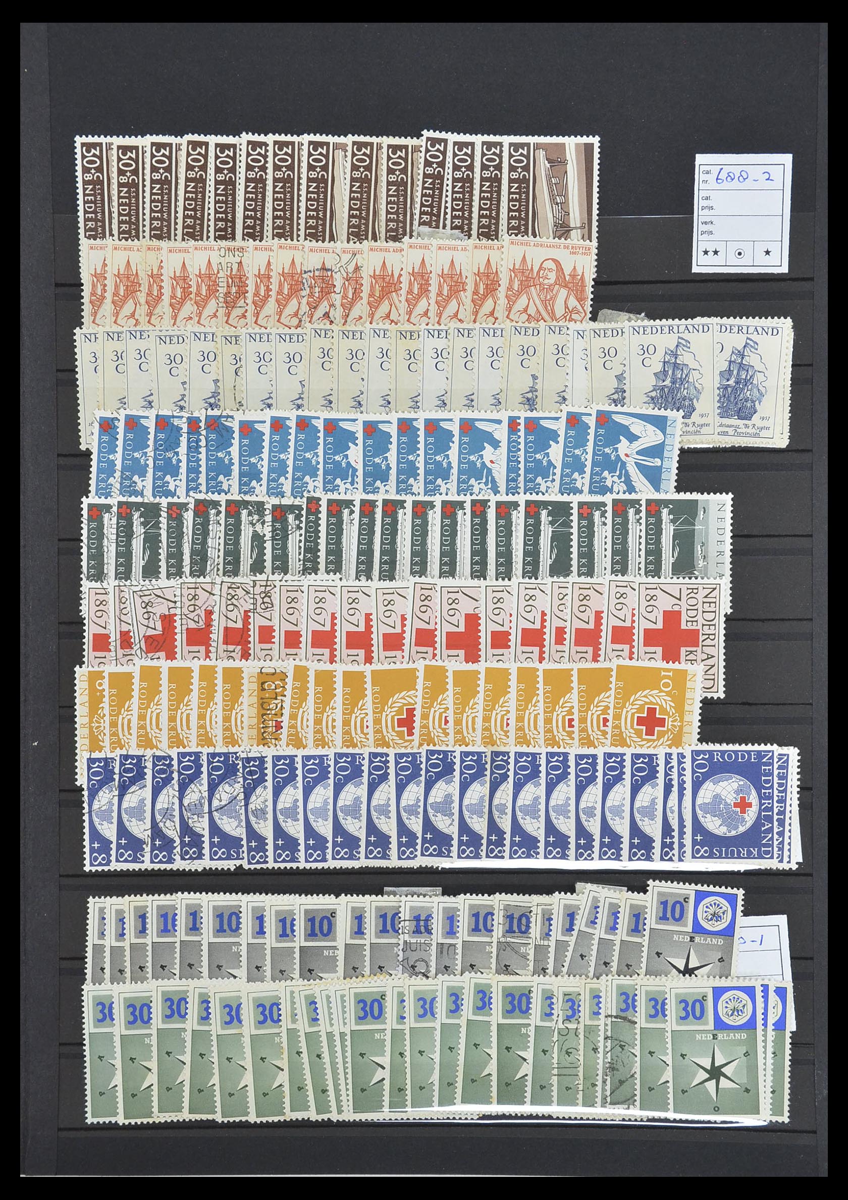 33940 075 - Postzegelverzameling 33940 Nederland en overzeese gebiedsdelen 1852-1