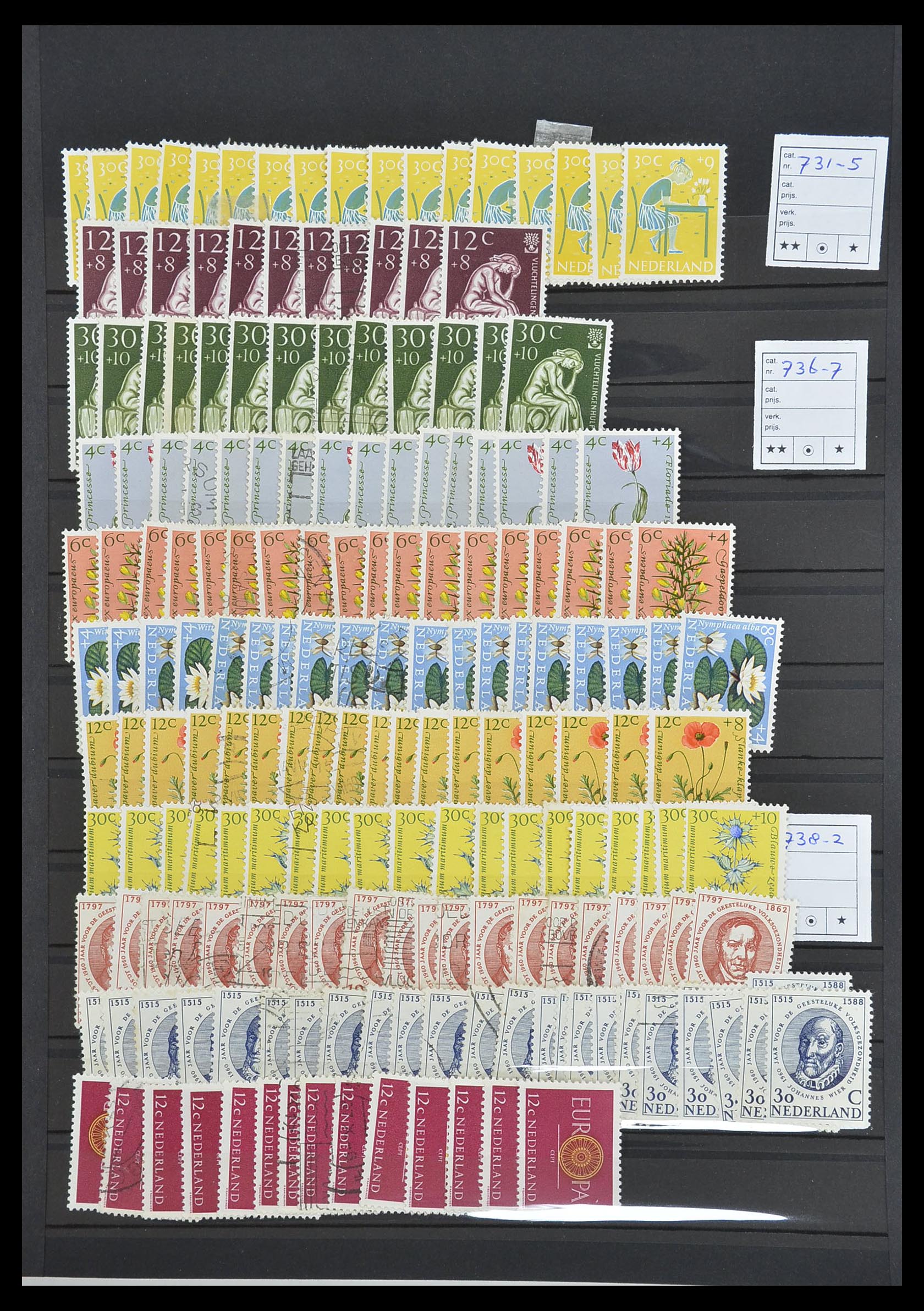 33940 079 - Postzegelverzameling 33940 Nederland en overzeese gebiedsdelen 1852-1