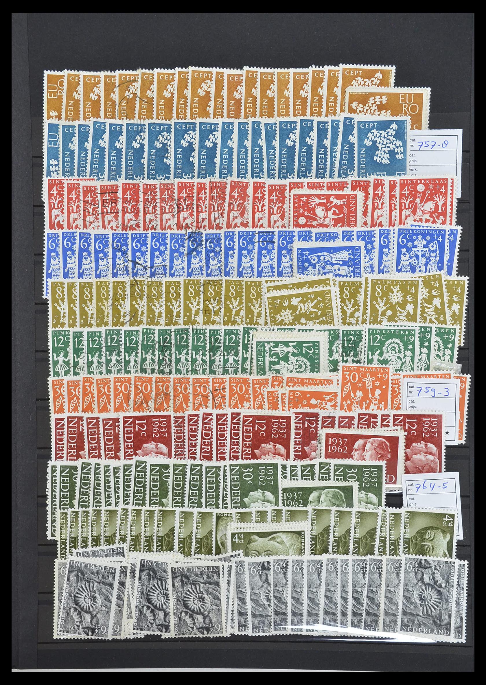 33940 081 - Postzegelverzameling 33940 Nederland en overzeese gebiedsdelen 1852-1