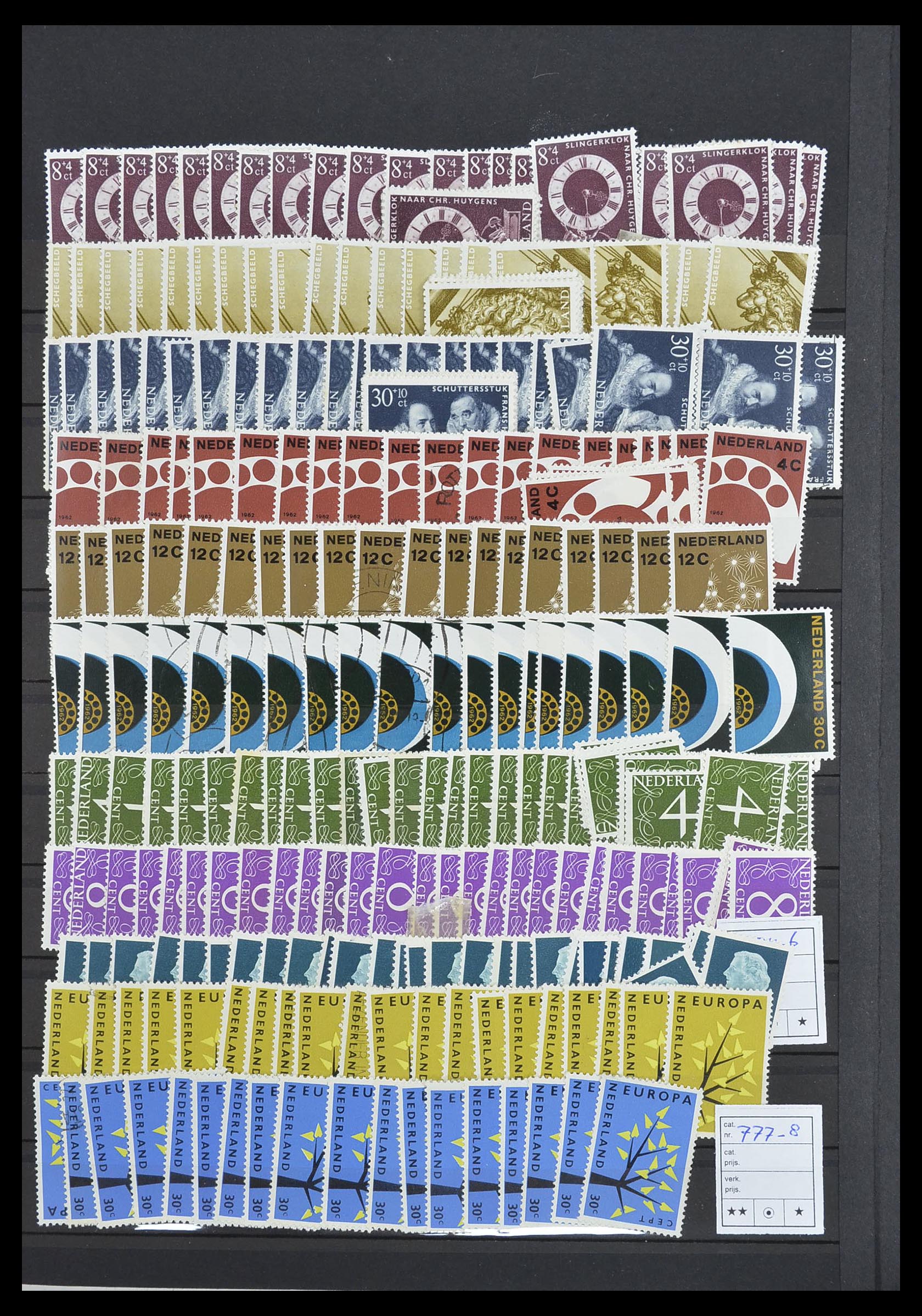 33940 082 - Postzegelverzameling 33940 Nederland en overzeese gebiedsdelen 1852-1