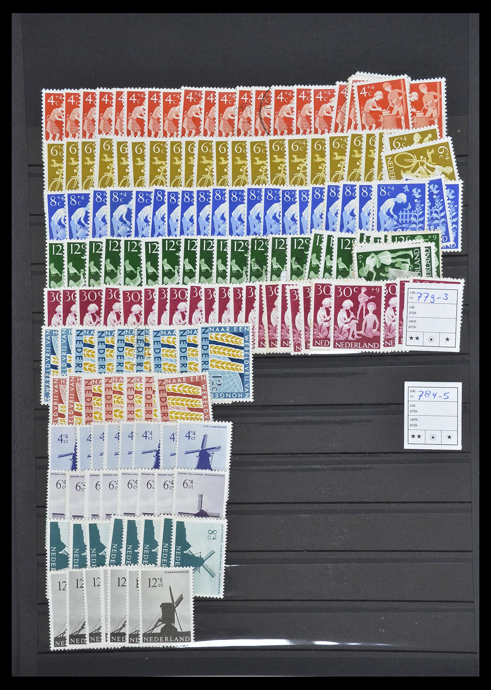 33940 083 - Postzegelverzameling 33940 Nederland en overzeese gebiedsdelen 1852-1
