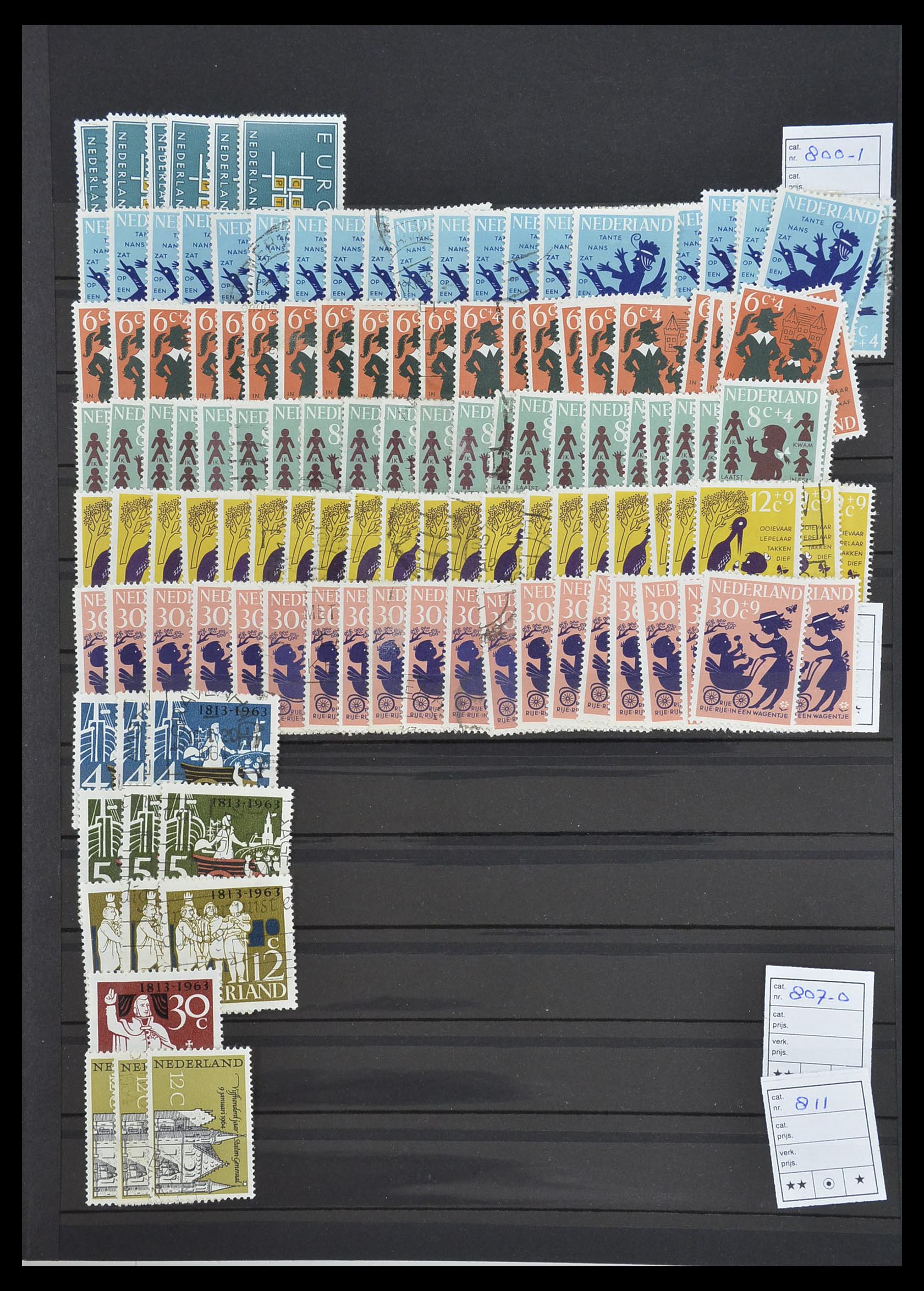 33940 085 - Postzegelverzameling 33940 Nederland en overzeese gebiedsdelen 1852-1