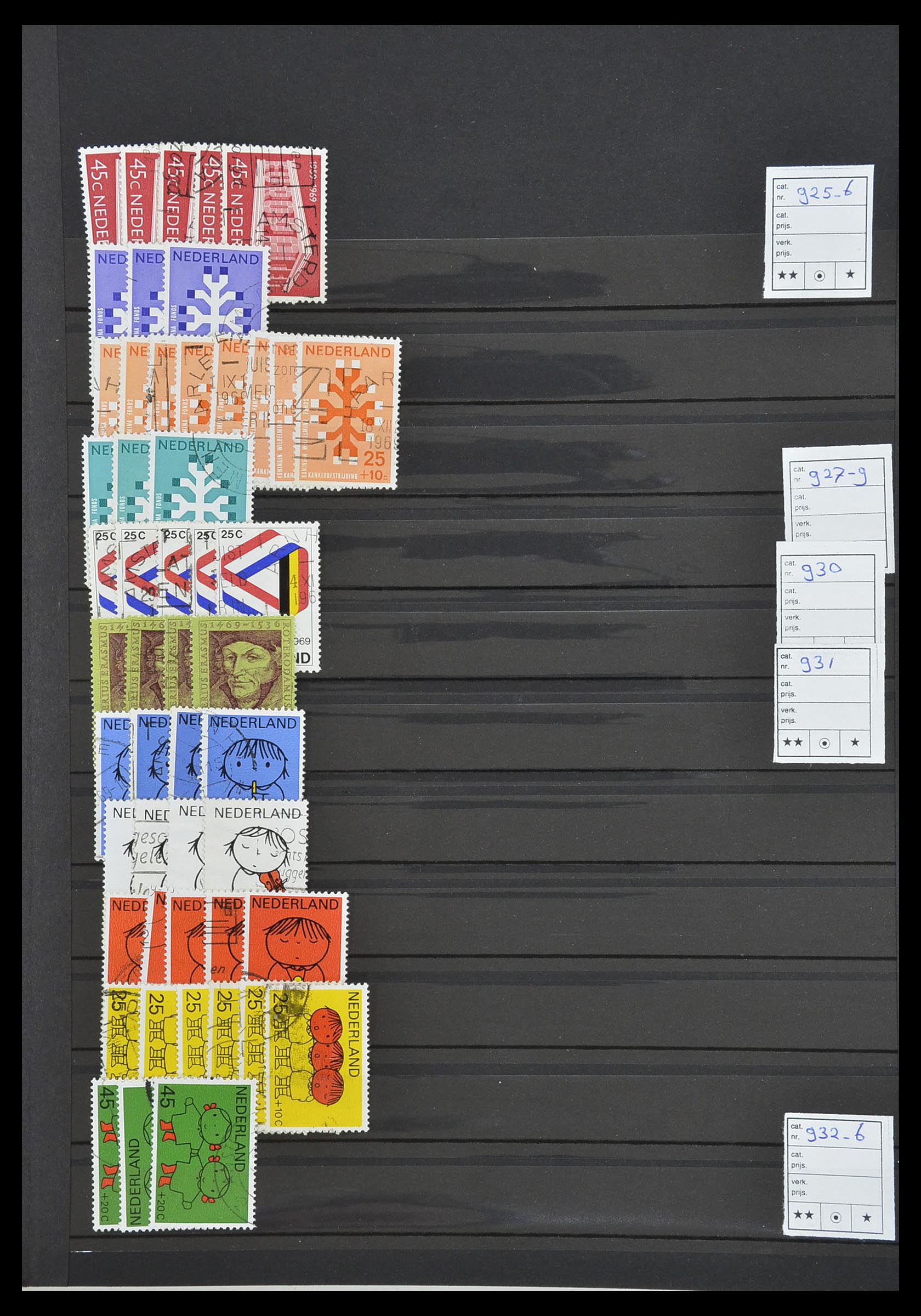 33940 095 - Postzegelverzameling 33940 Nederland en overzeese gebiedsdelen 1852-1