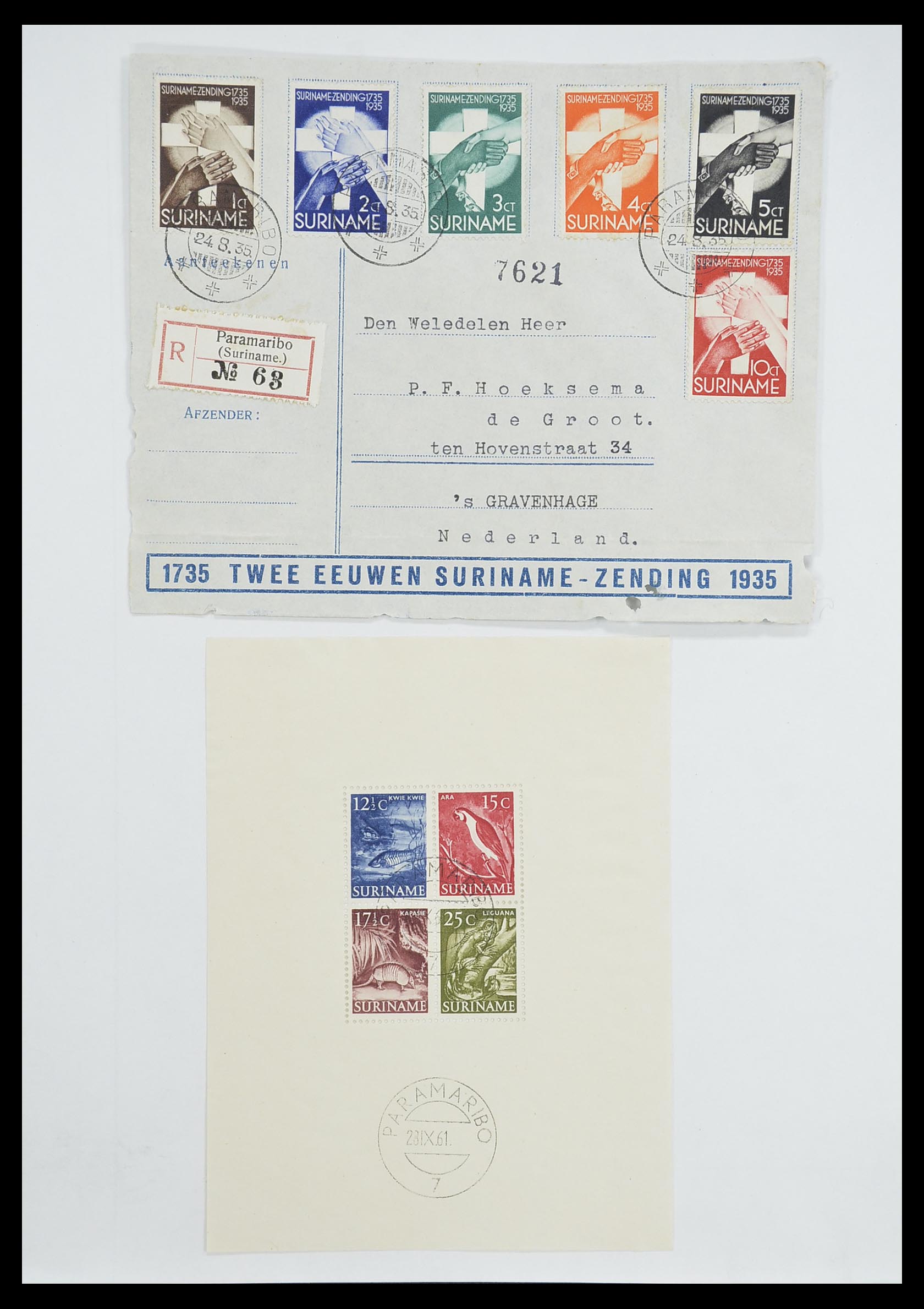 33940 422 - Stamp collection 33940 Netherlands and Dutch territories 1852-1965.