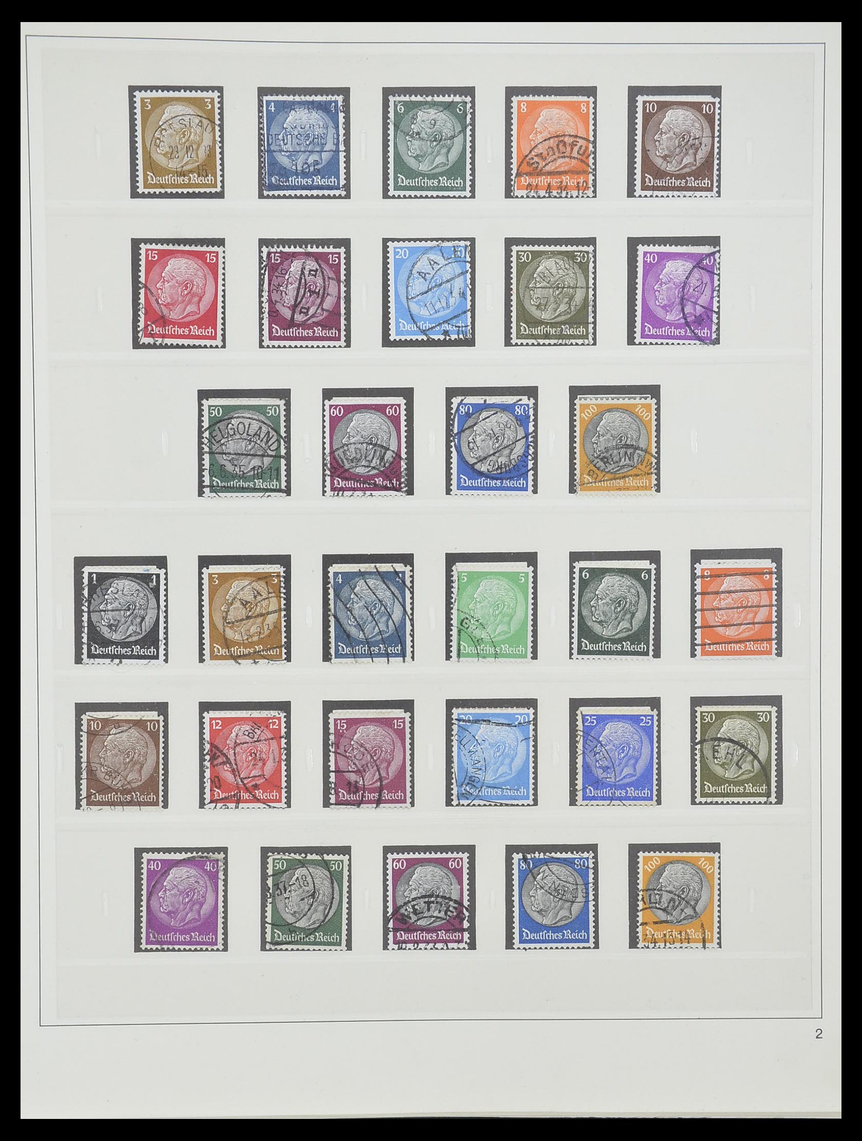 33944 002 - Stamp collection 33944 German Reich 1933-1945.