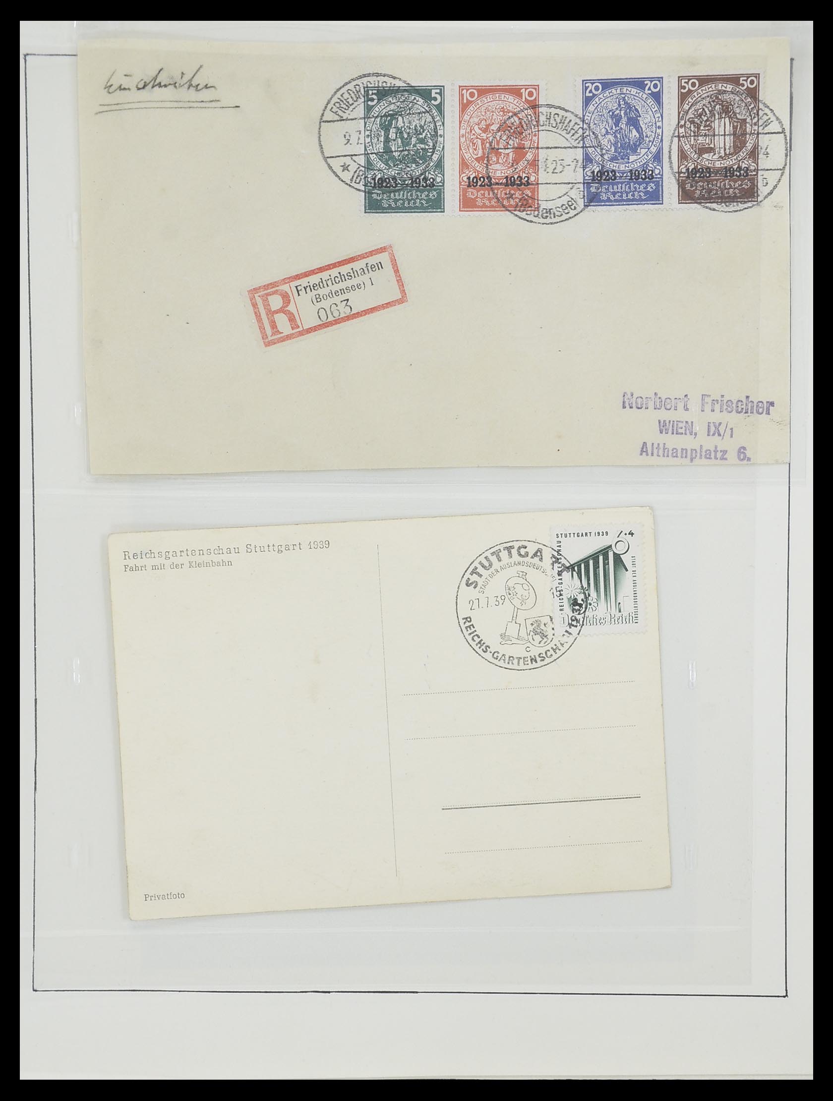 33944 003 - Postzegelverzameling 33944 Duitse Rijk 1933-1945.