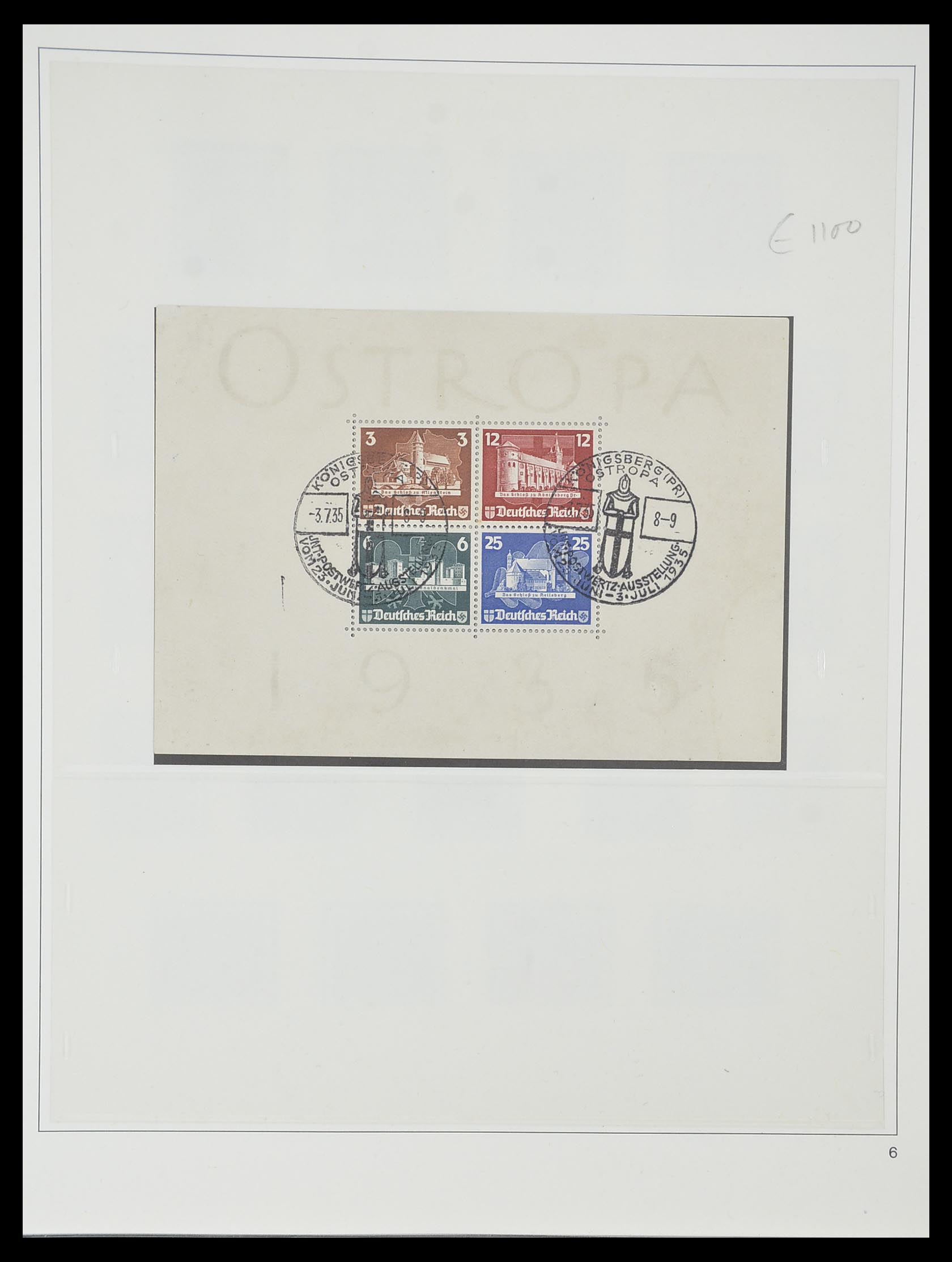 33944 007 - Postzegelverzameling 33944 Duitse Rijk 1933-1945.