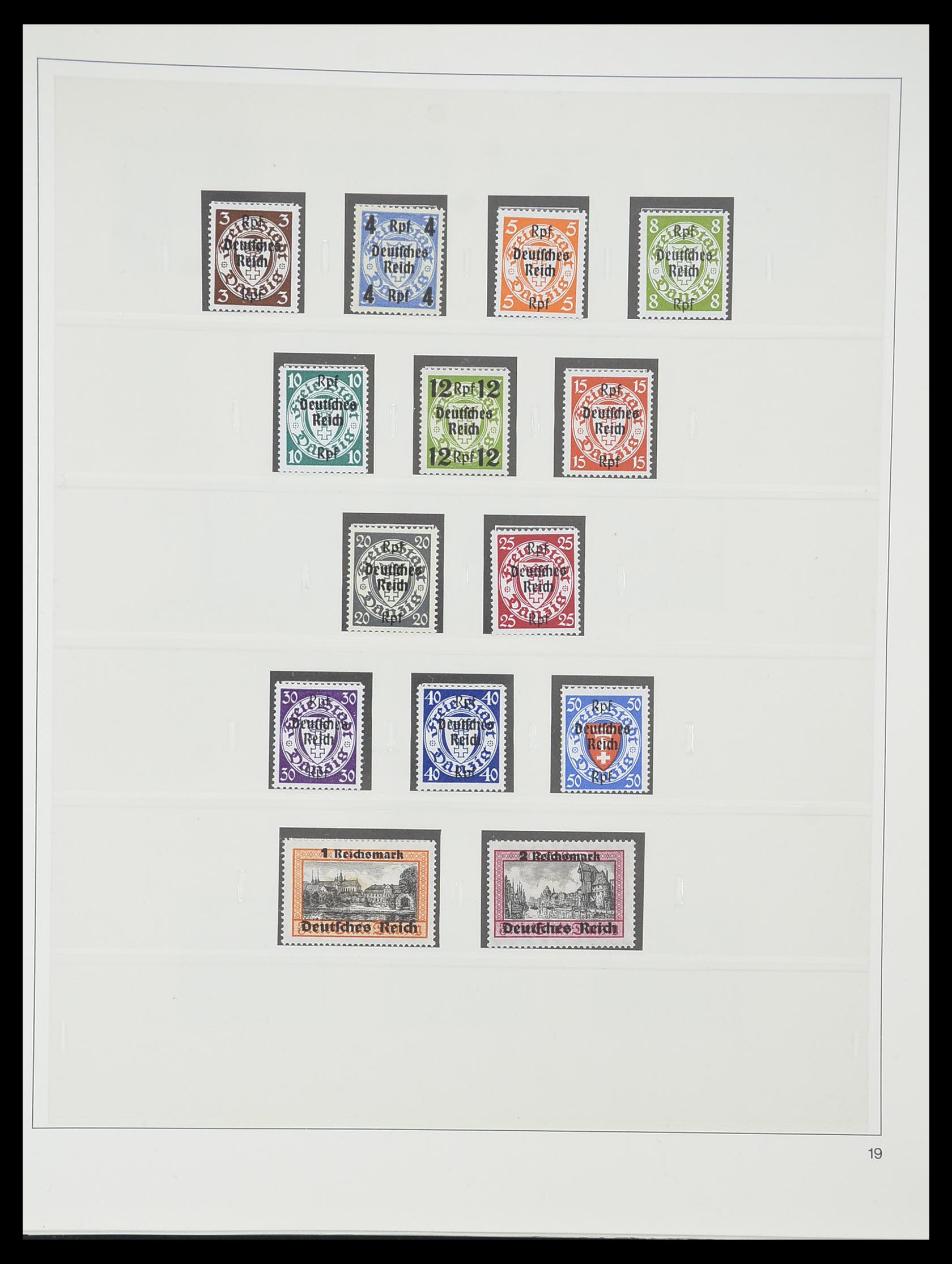 33944 020 - Stamp collection 33944 German Reich 1933-1945.