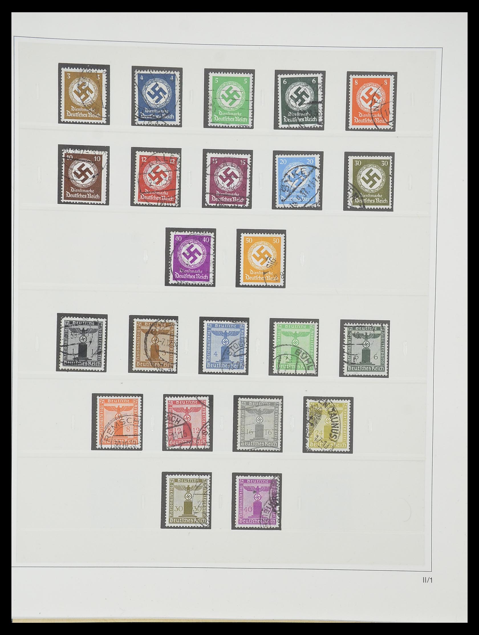 33944 035 - Stamp collection 33944 German Reich 1933-1945.