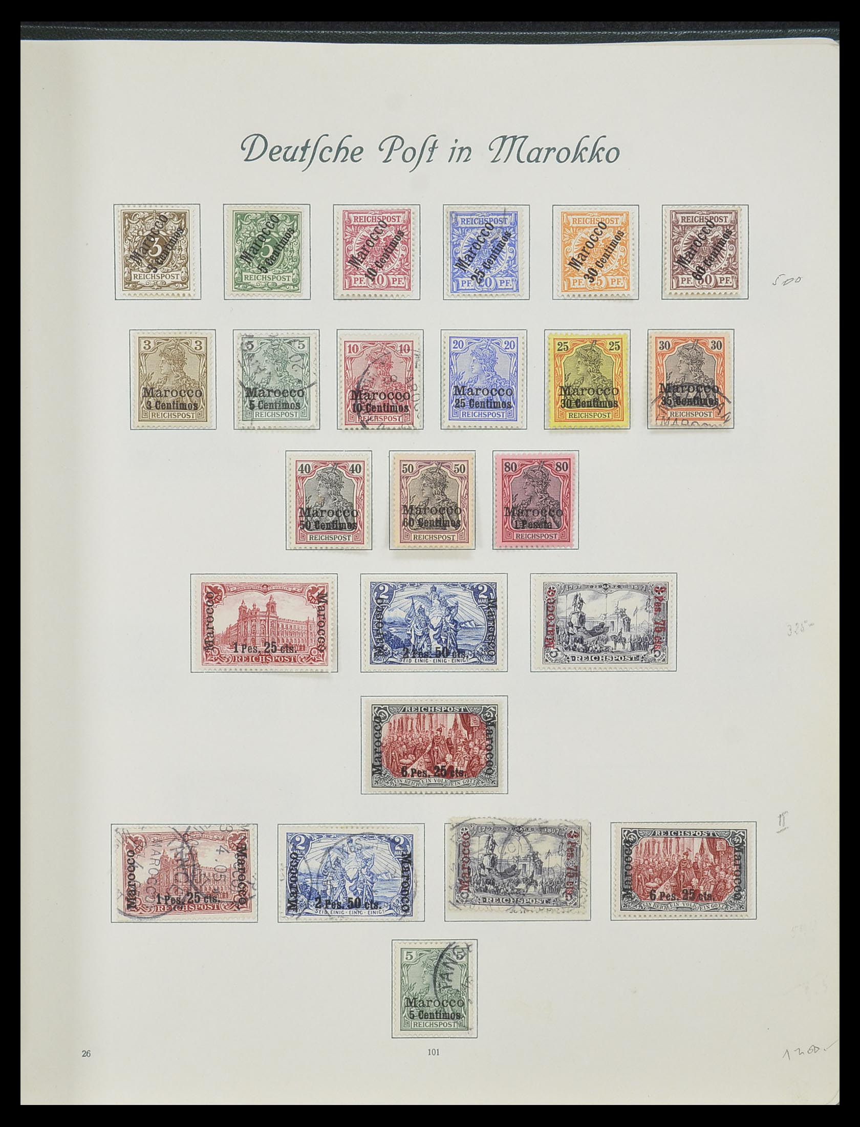 33945 007 - Stamp collection 33945 German colonies 1898-1919.