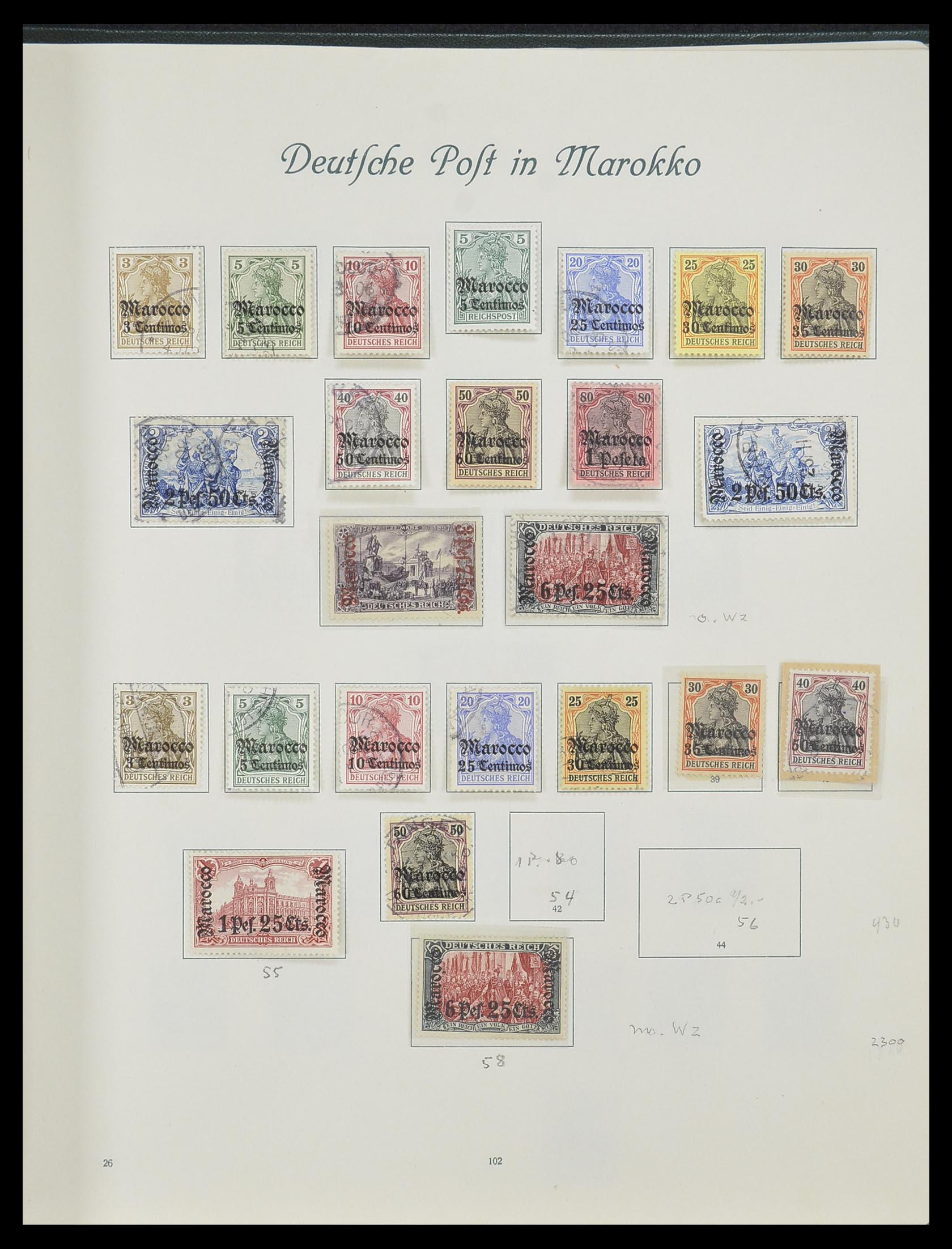 33945 008 - Stamp collection 33945 German colonies 1898-1919.