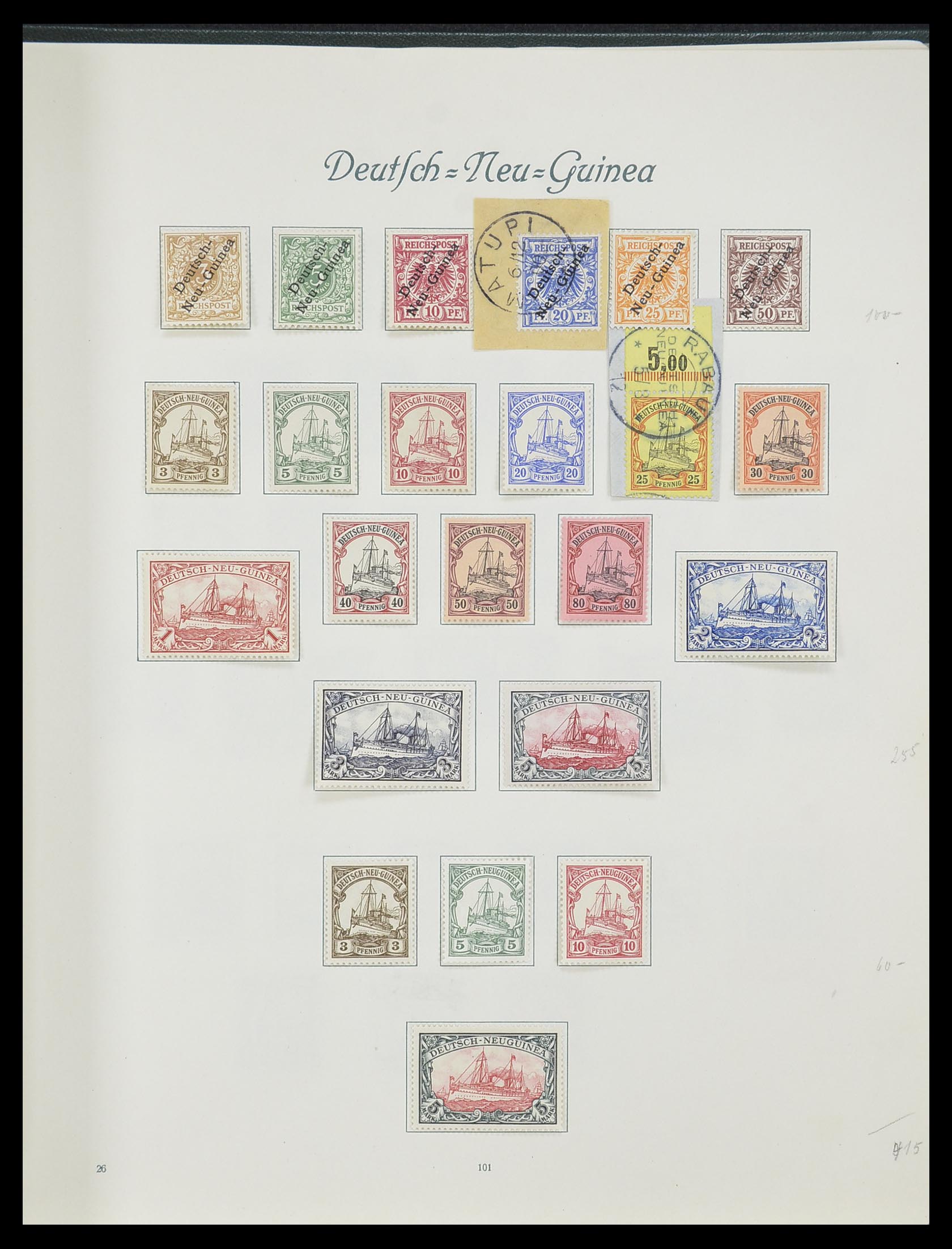 33945 010 - Stamp collection 33945 German colonies 1898-1919.