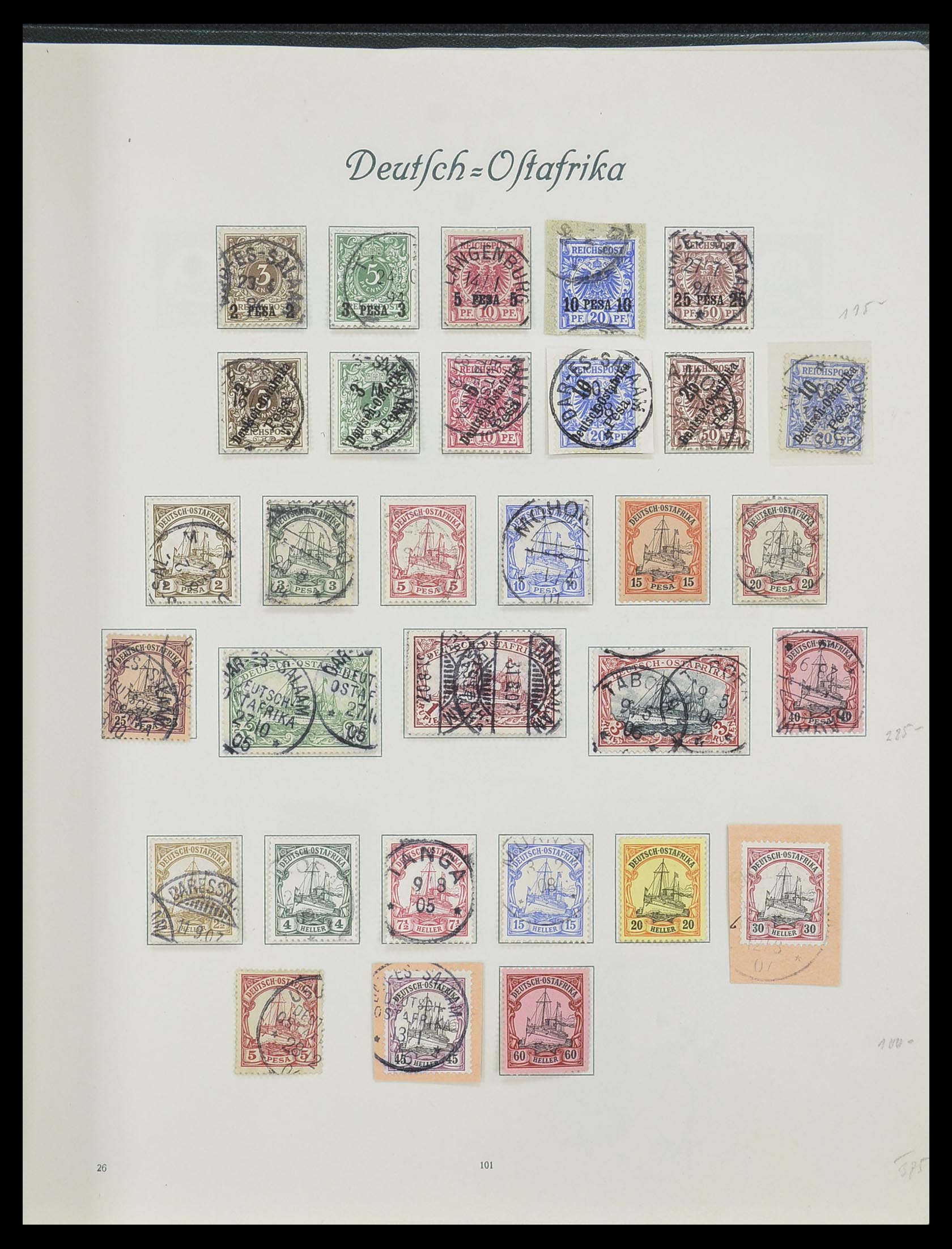 33945 011 - Stamp collection 33945 German colonies 1898-1919.