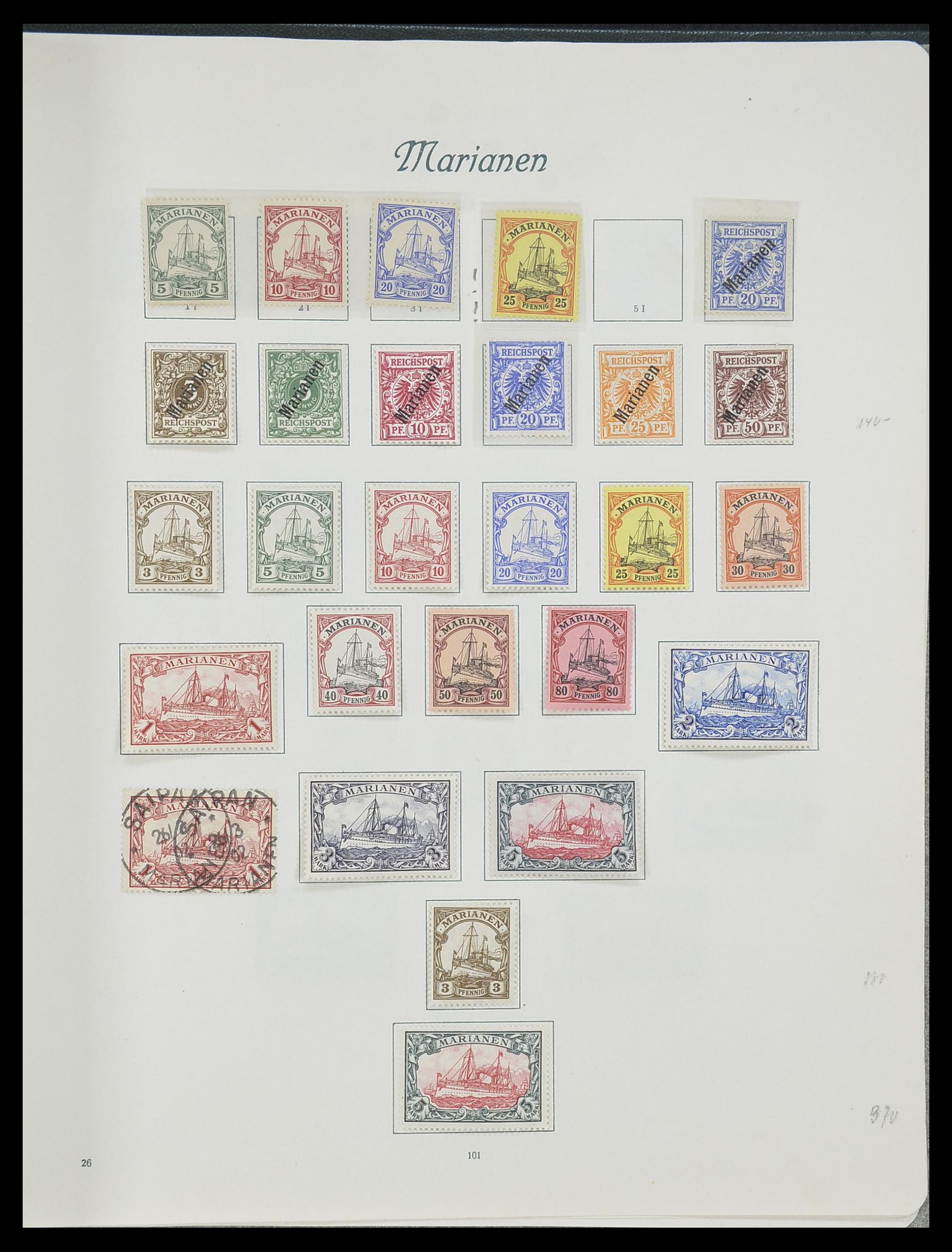 33945 019 - Stamp collection 33945 German colonies 1898-1919.
