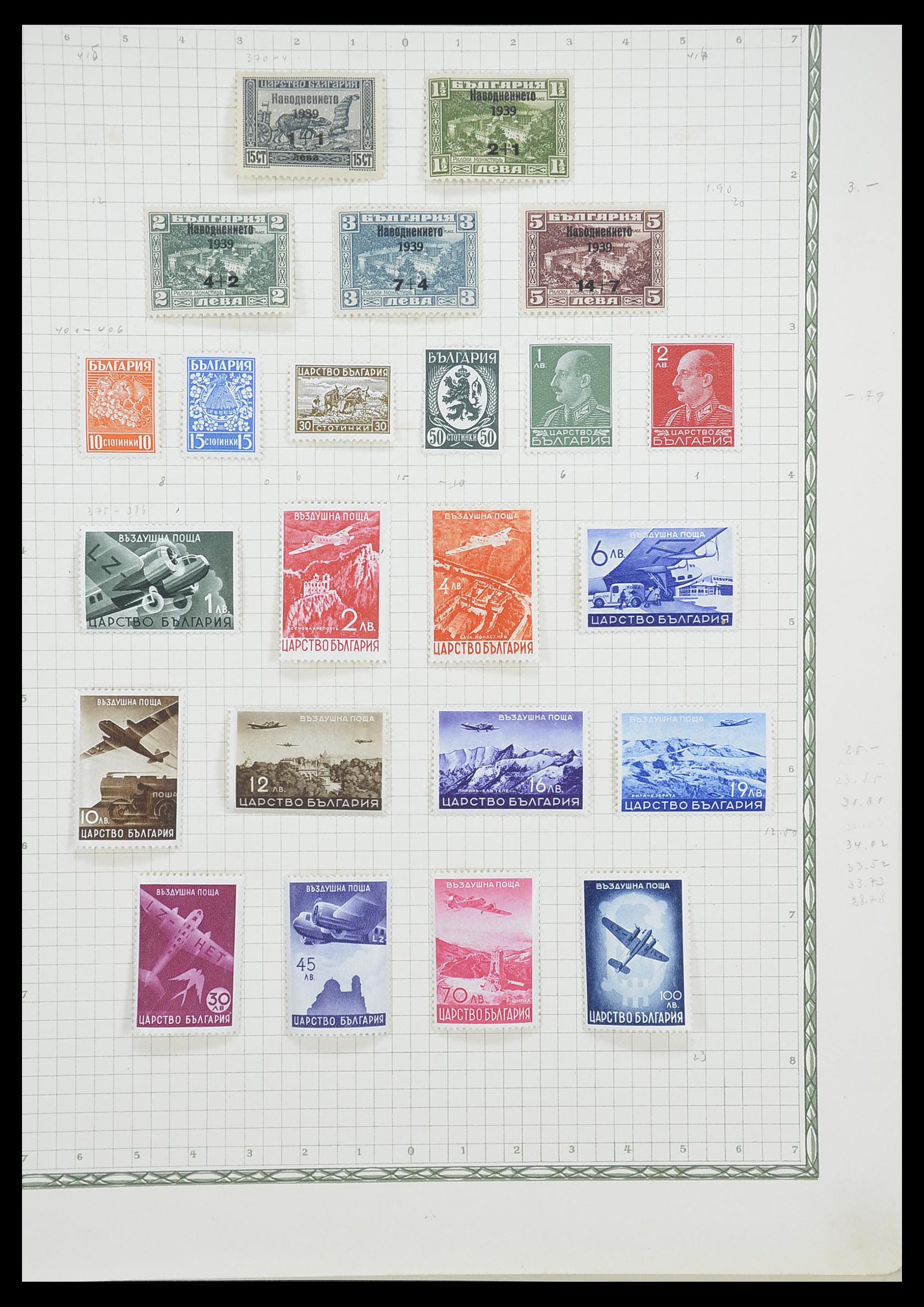 33947 027 - Postzegelverzameling 33947 Bulgarije 1879-1955.