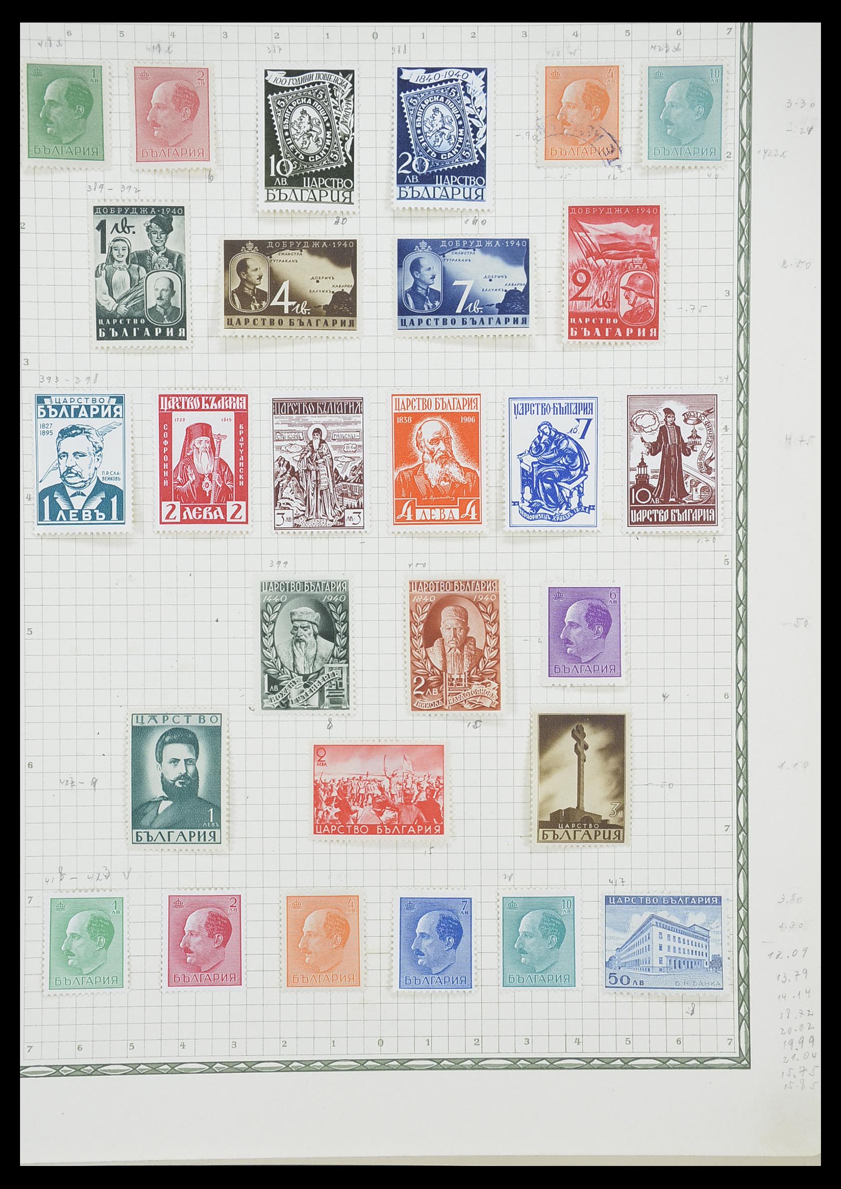 33947 028 - Postzegelverzameling 33947 Bulgarije 1879-1955.