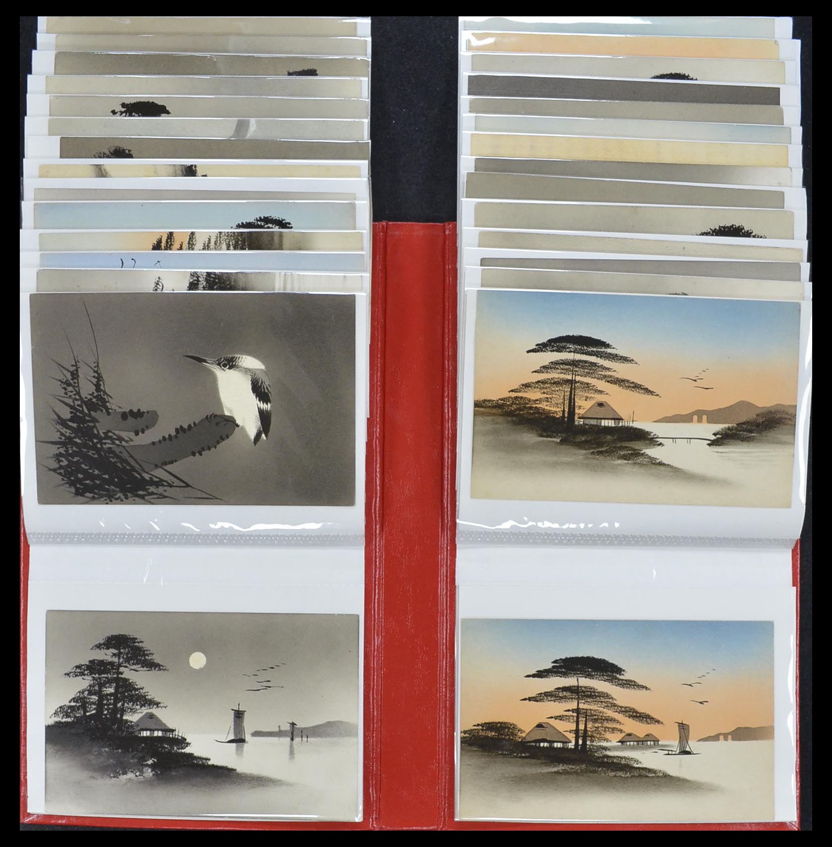33949 047 - Postzegelverzameling 33949 Japan ansichtkaarten 1900-1930.