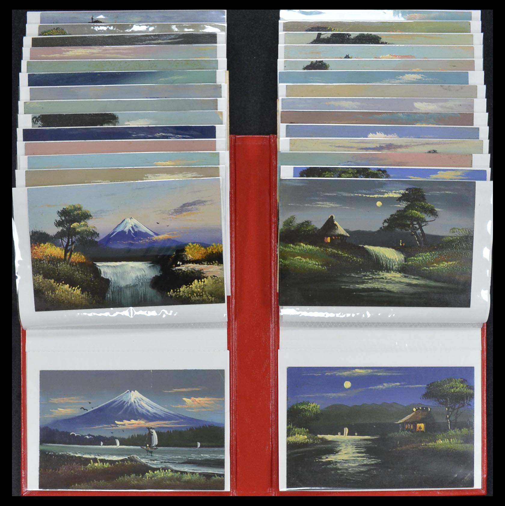 33949 079 - Postzegelverzameling 33949 Japan ansichtkaarten 1900-1930.