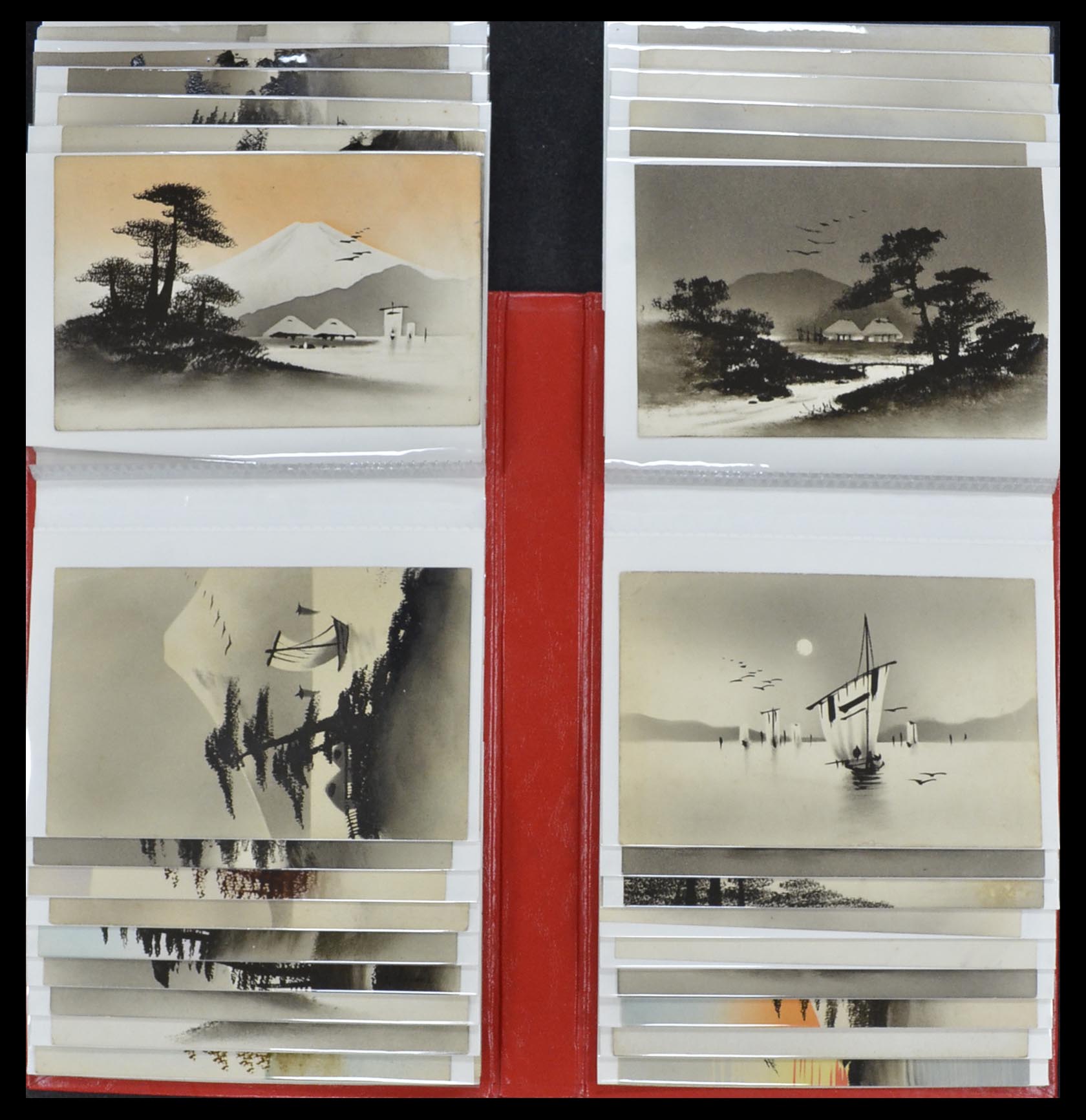 33949 103 - Postzegelverzameling 33949 Japan ansichtkaarten 1900-1930.