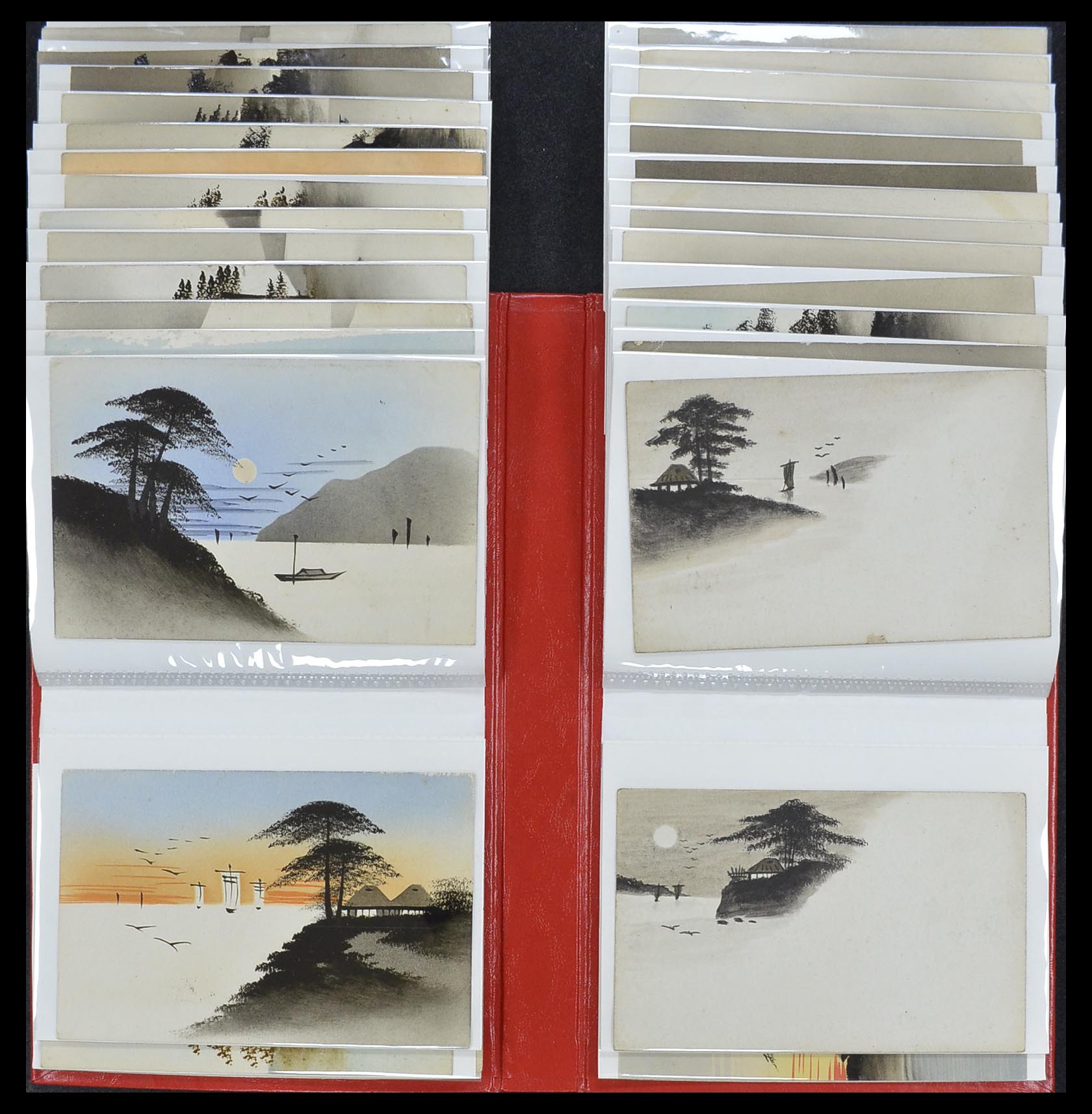 33949 110 - Postzegelverzameling 33949 Japan ansichtkaarten 1900-1930.