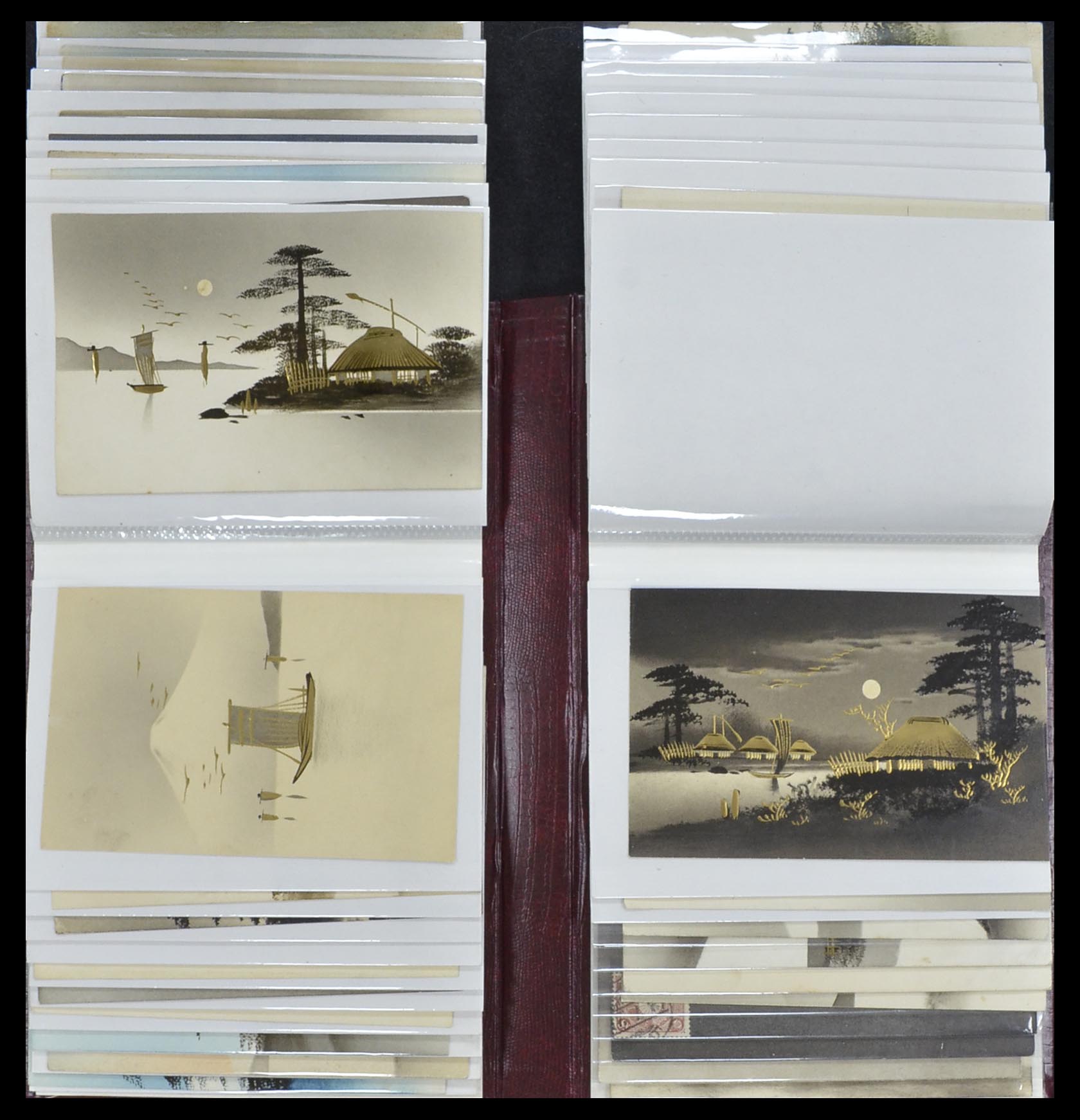 33949 182 - Postzegelverzameling 33949 Japan ansichtkaarten 1900-1930.