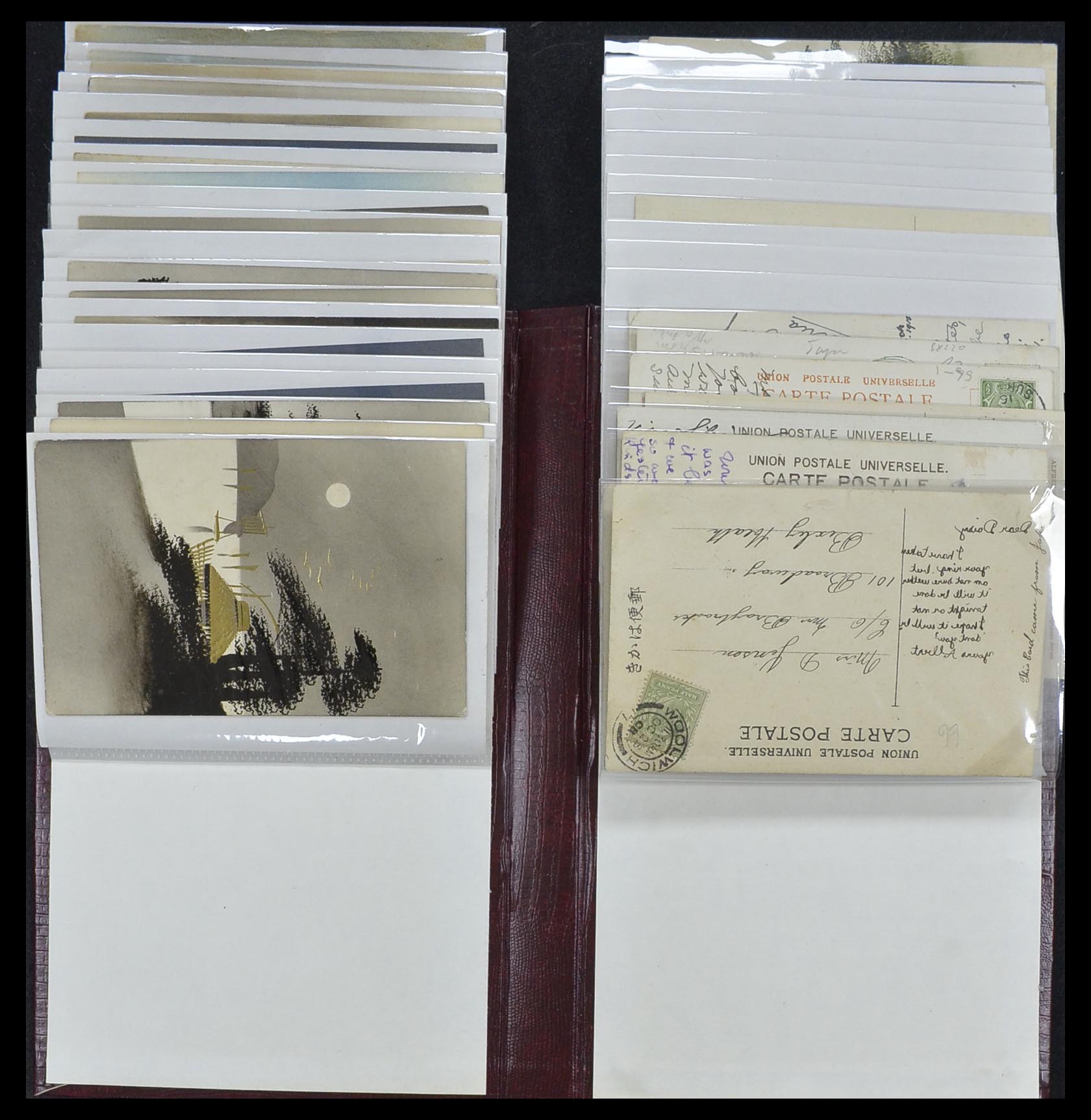 33949 192 - Postzegelverzameling 33949 Japan ansichtkaarten 1900-1930.