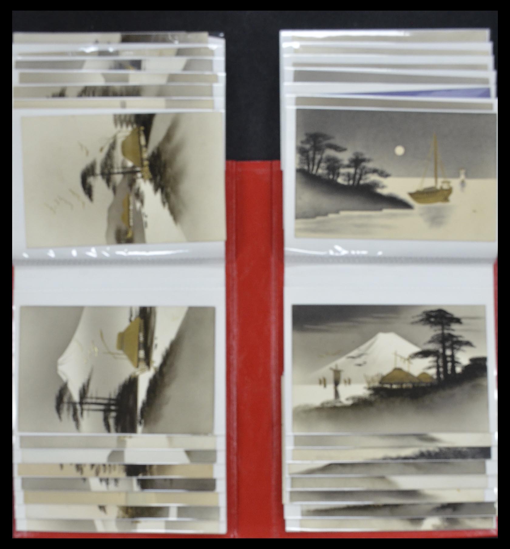 33949 200 - Postzegelverzameling 33949 Japan ansichtkaarten 1900-1930.