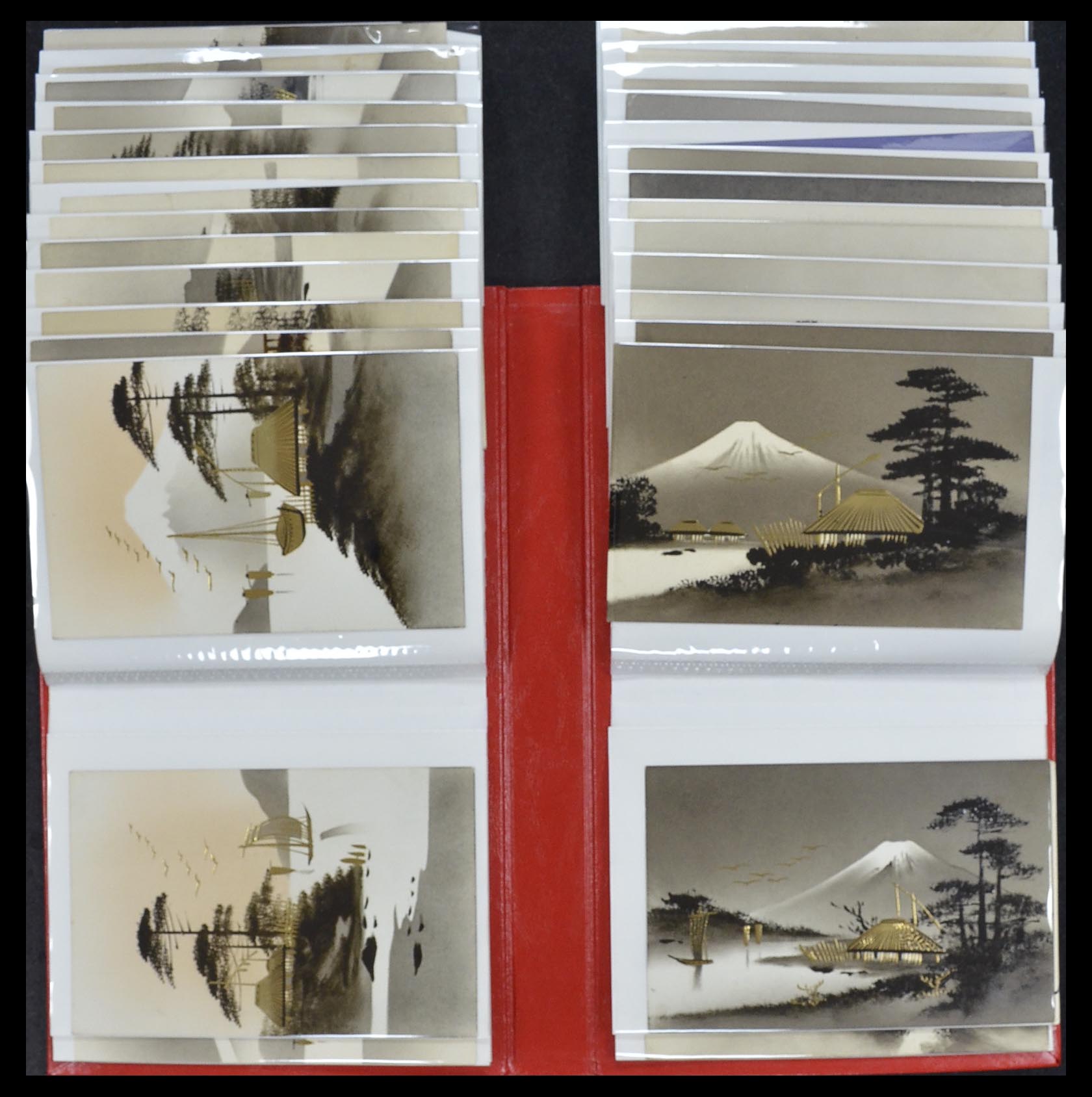 33949 206 - Postzegelverzameling 33949 Japan ansichtkaarten 1900-1930.