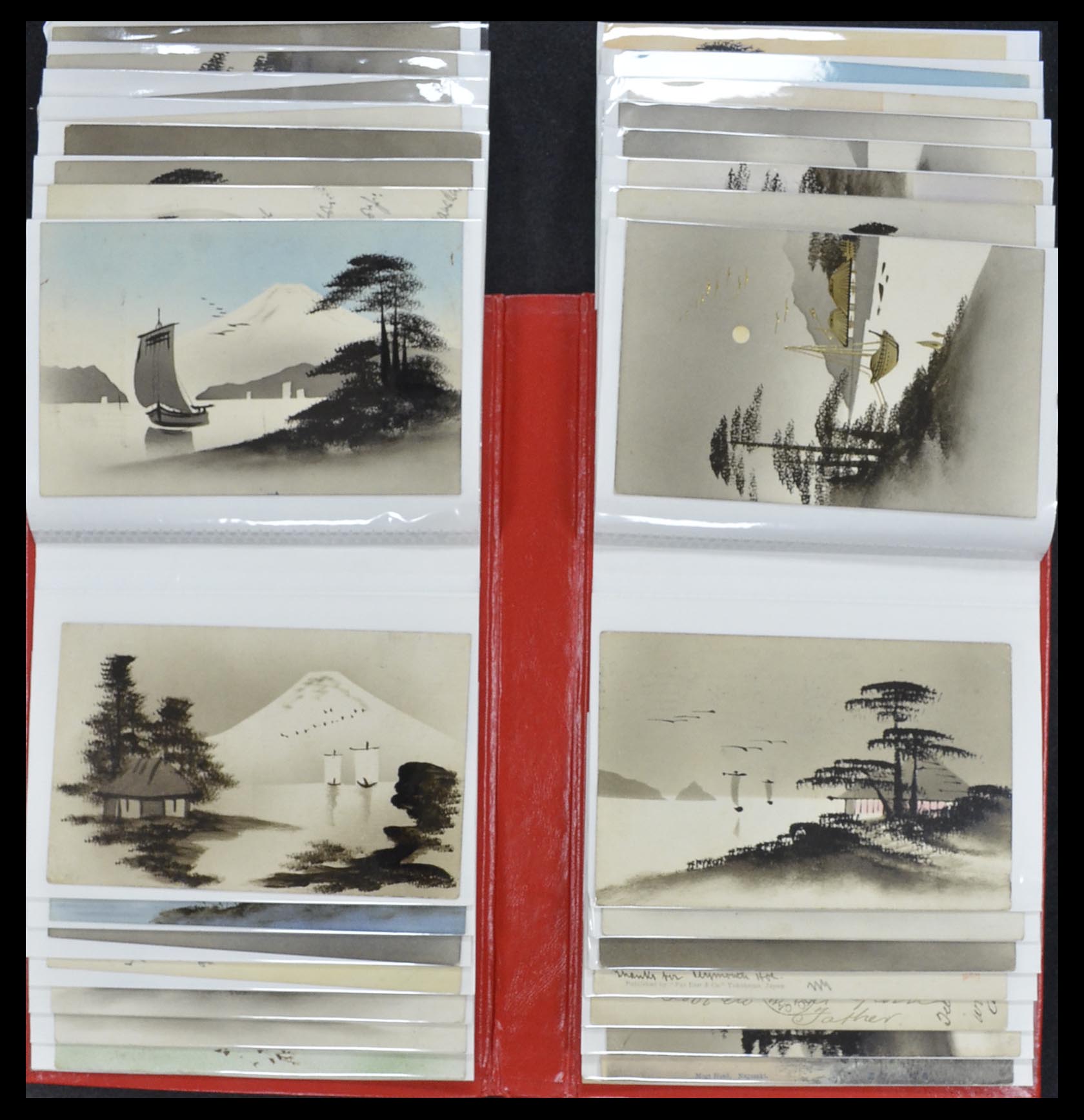 33949 217 - Postzegelverzameling 33949 Japan ansichtkaarten 1900-1930.