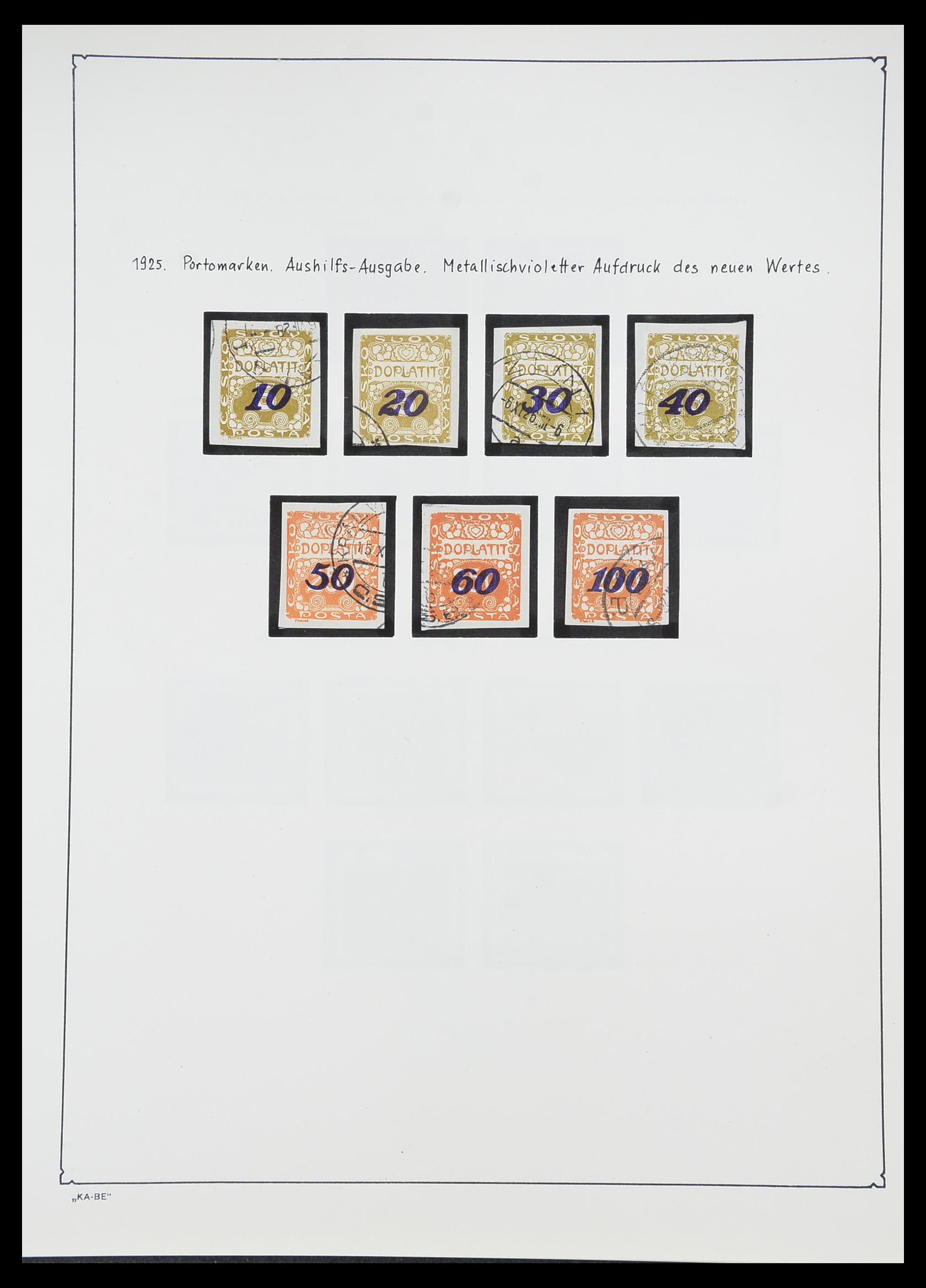 33952 062 - Stamp collection 33952 Czechoslovakia 1918-1956.