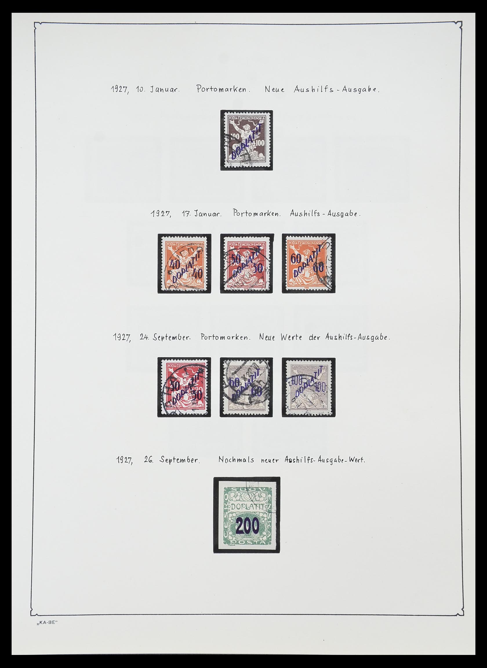 33952 064 - Stamp collection 33952 Czechoslovakia 1918-1956.