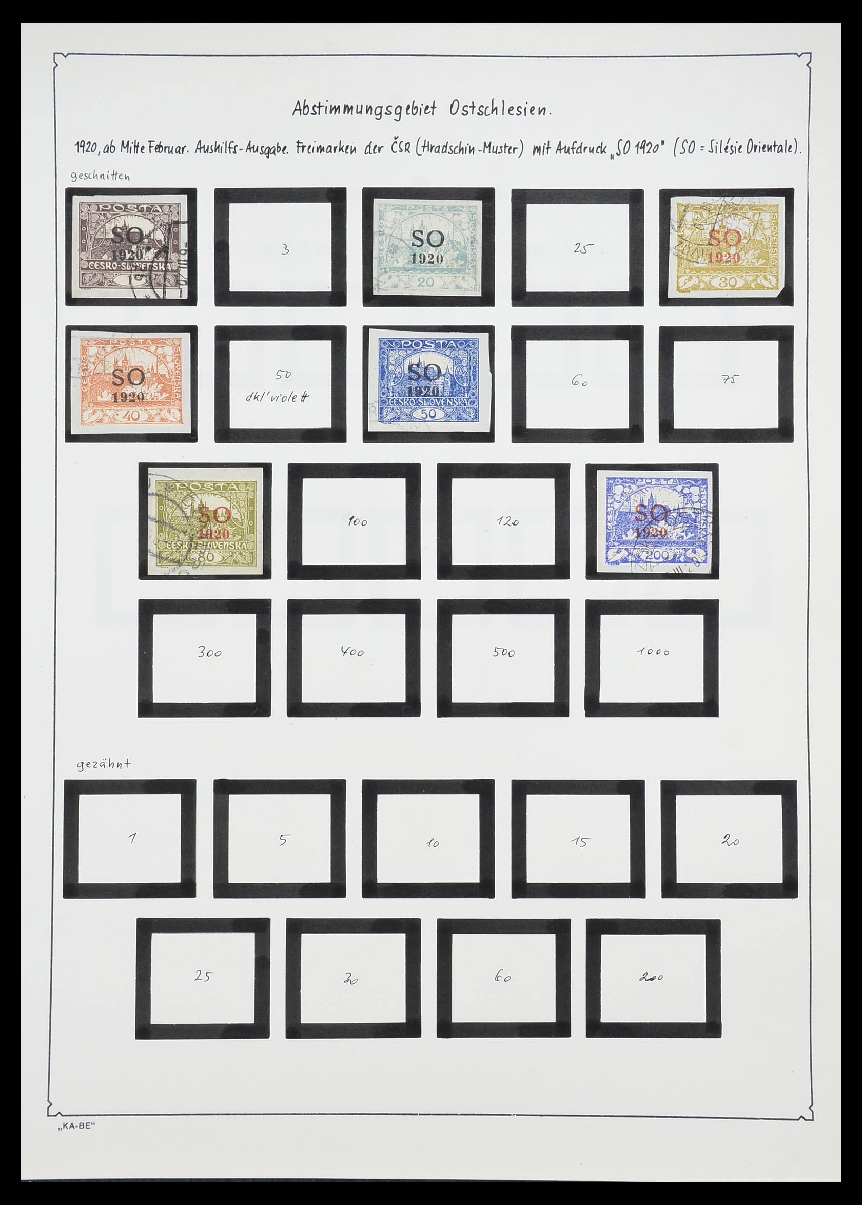 33952 066 - Stamp collection 33952 Czechoslovakia 1918-1956.