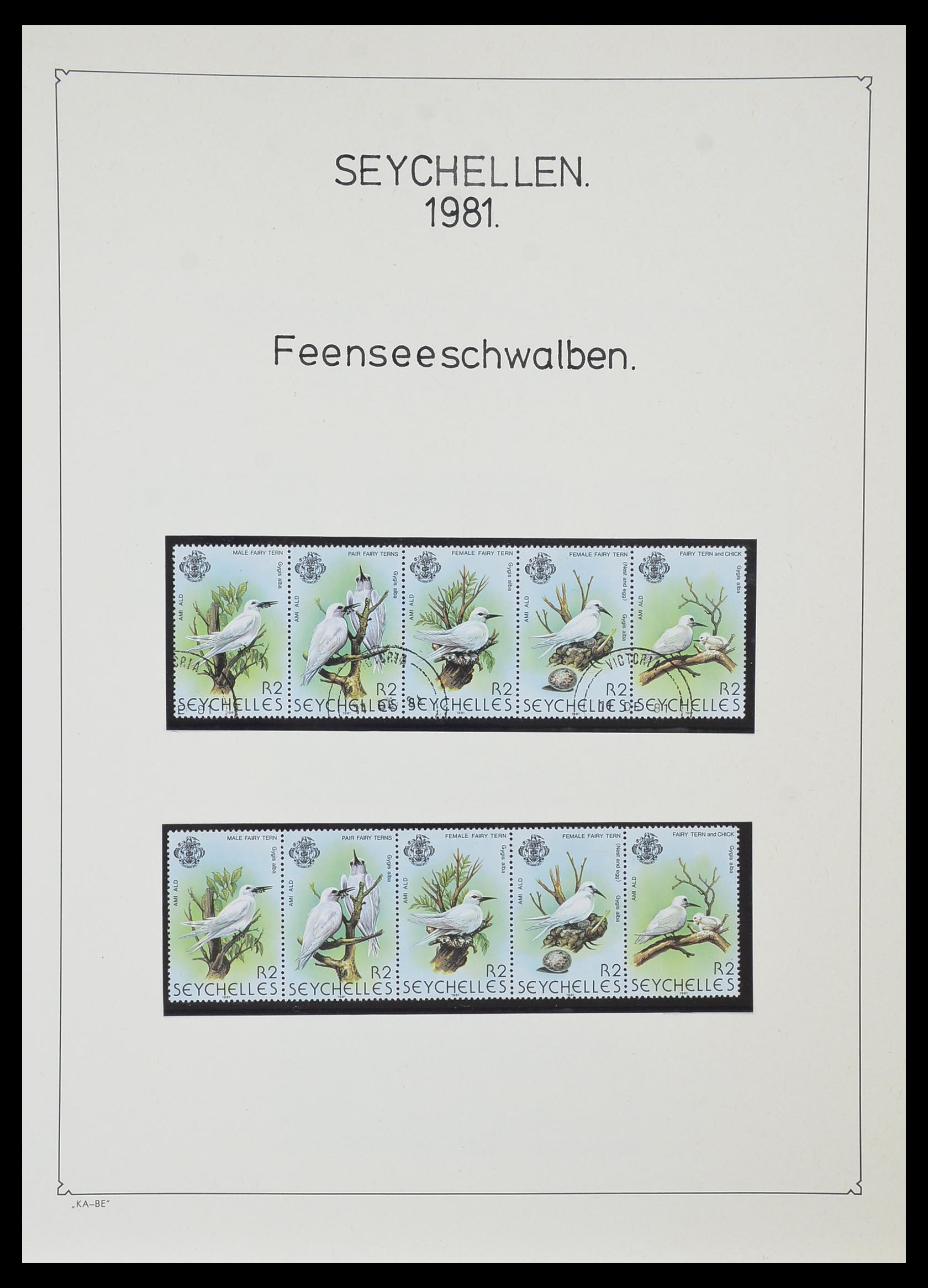 33953 046 - Stamp collection 33953 Seychelles 1976-1988.